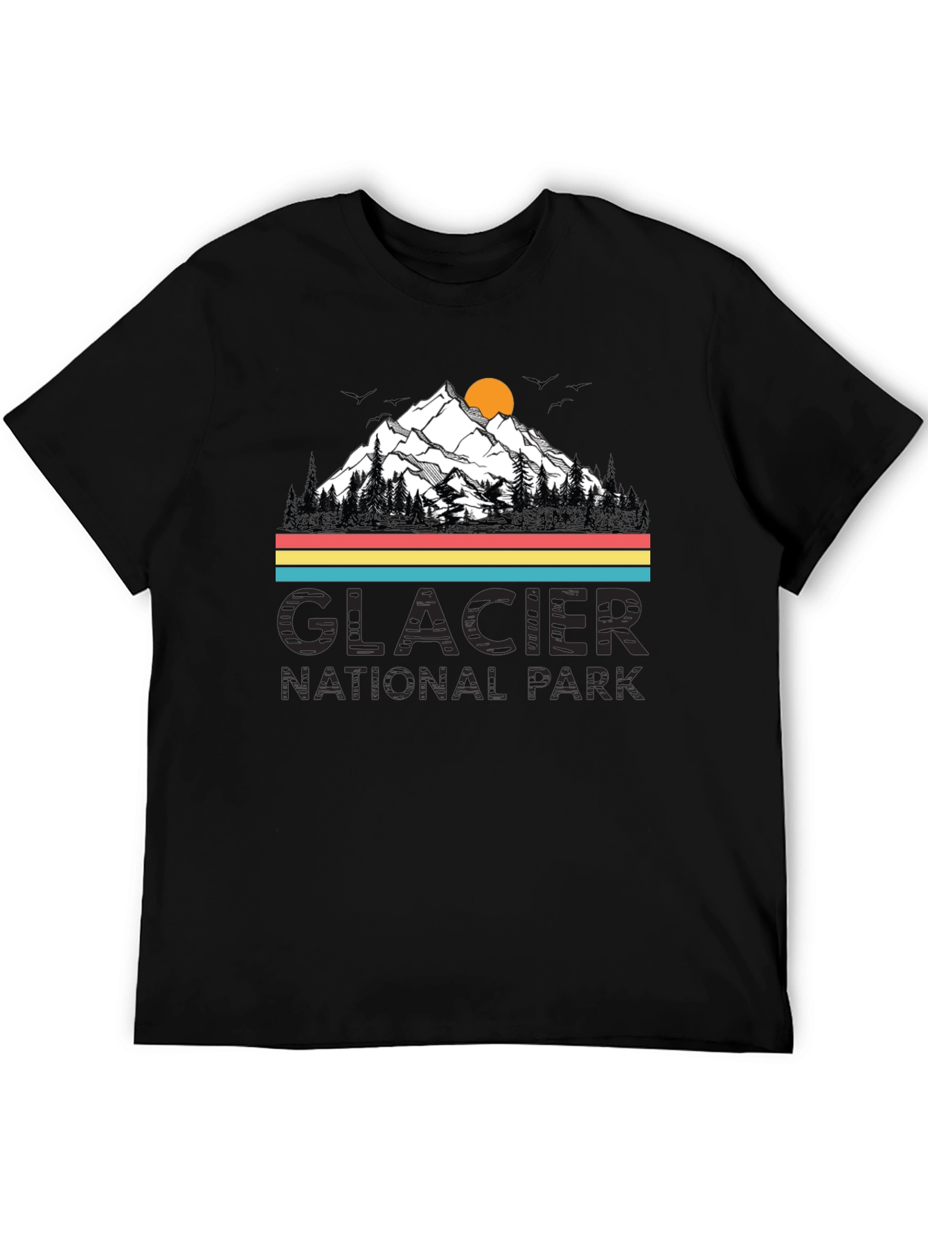 Glacier National Park Graphic Tee