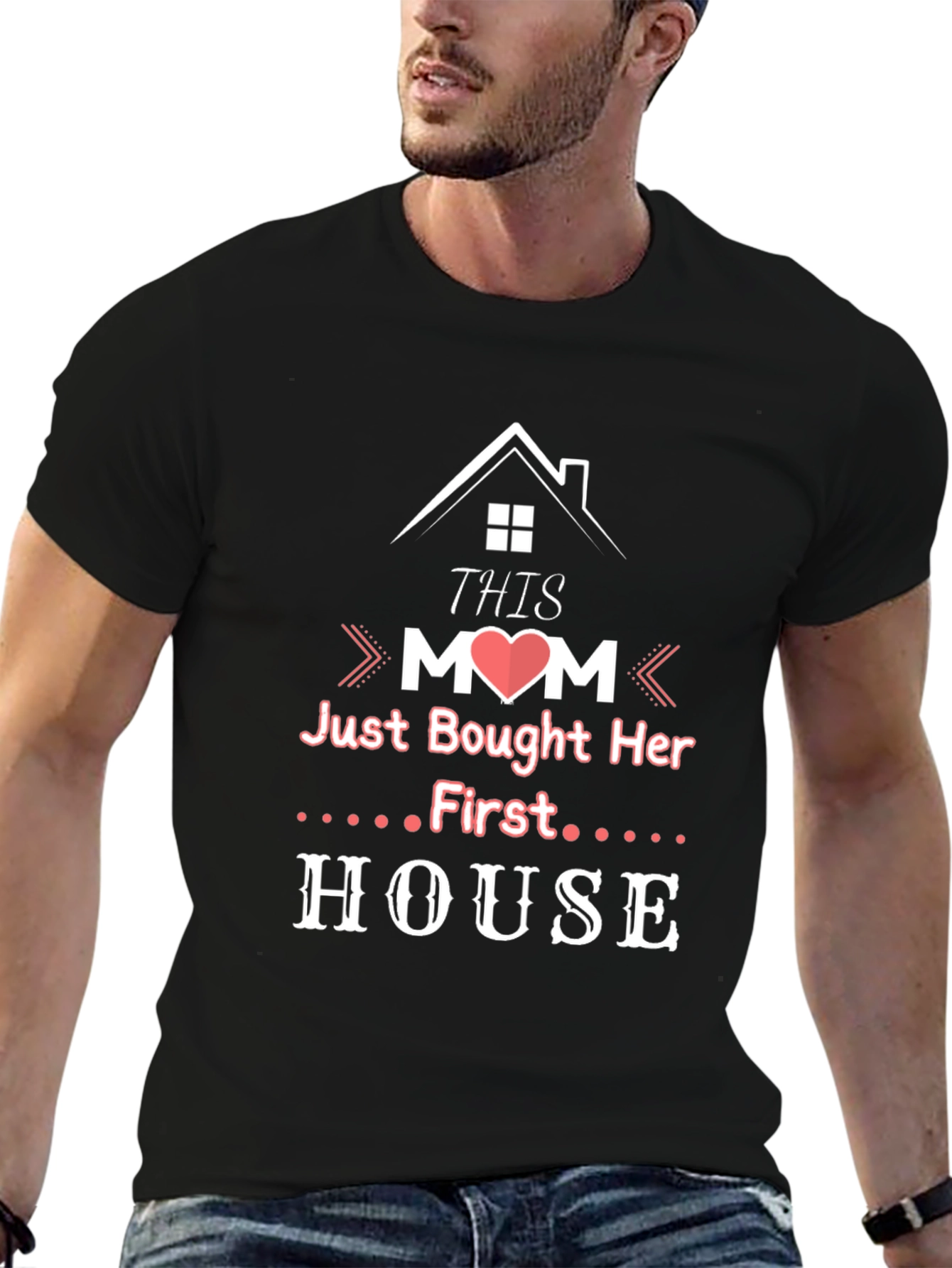 Proud Mom New Homeowner Graphic T-Shirt