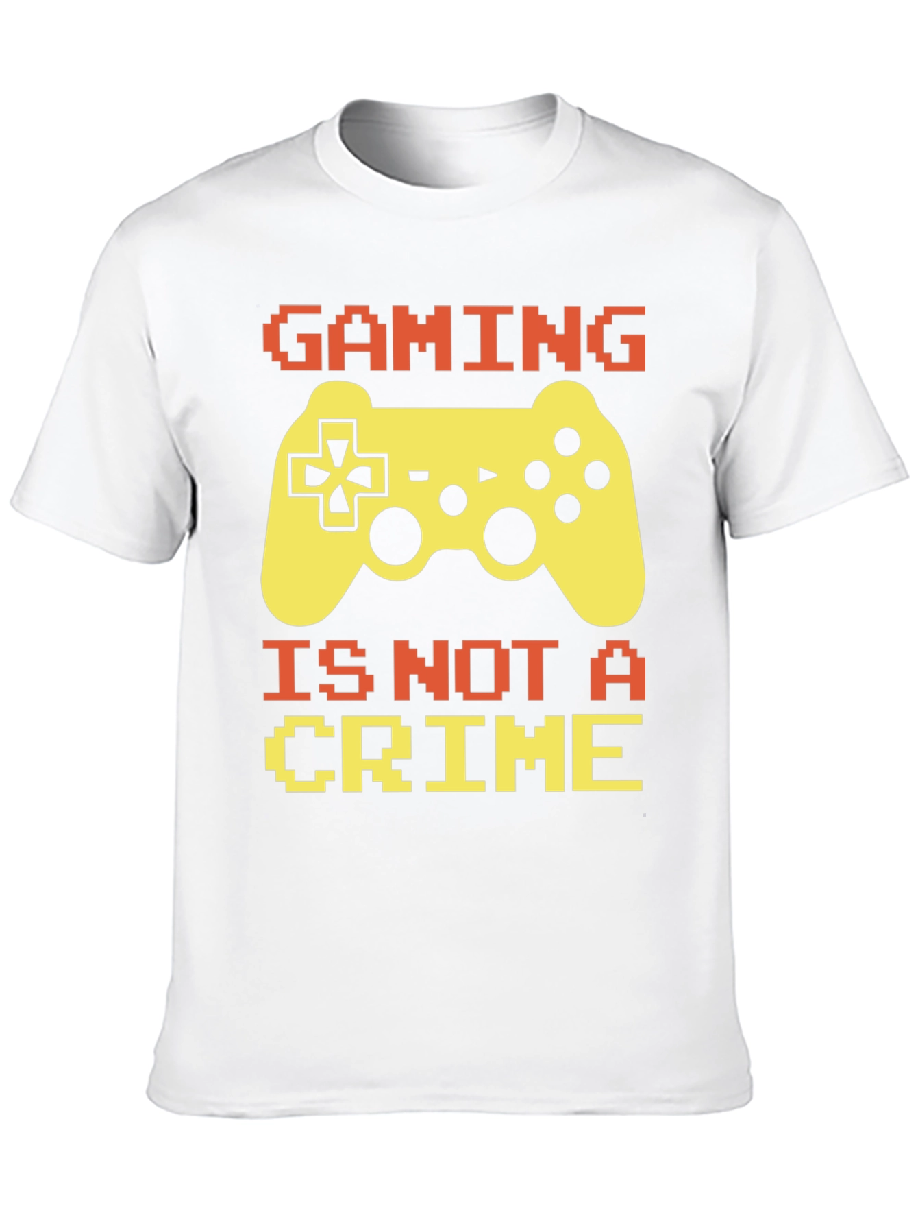Gaming is Not A Crime T-Shirt - Gamer Tee