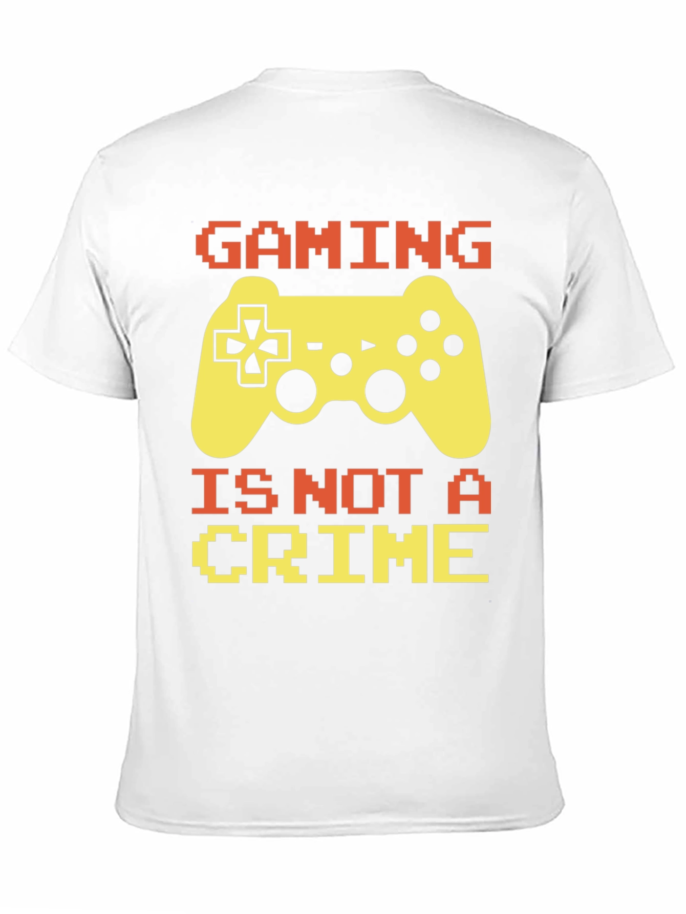 Gaming is Not A Crime T-Shirt - Gamer Tee