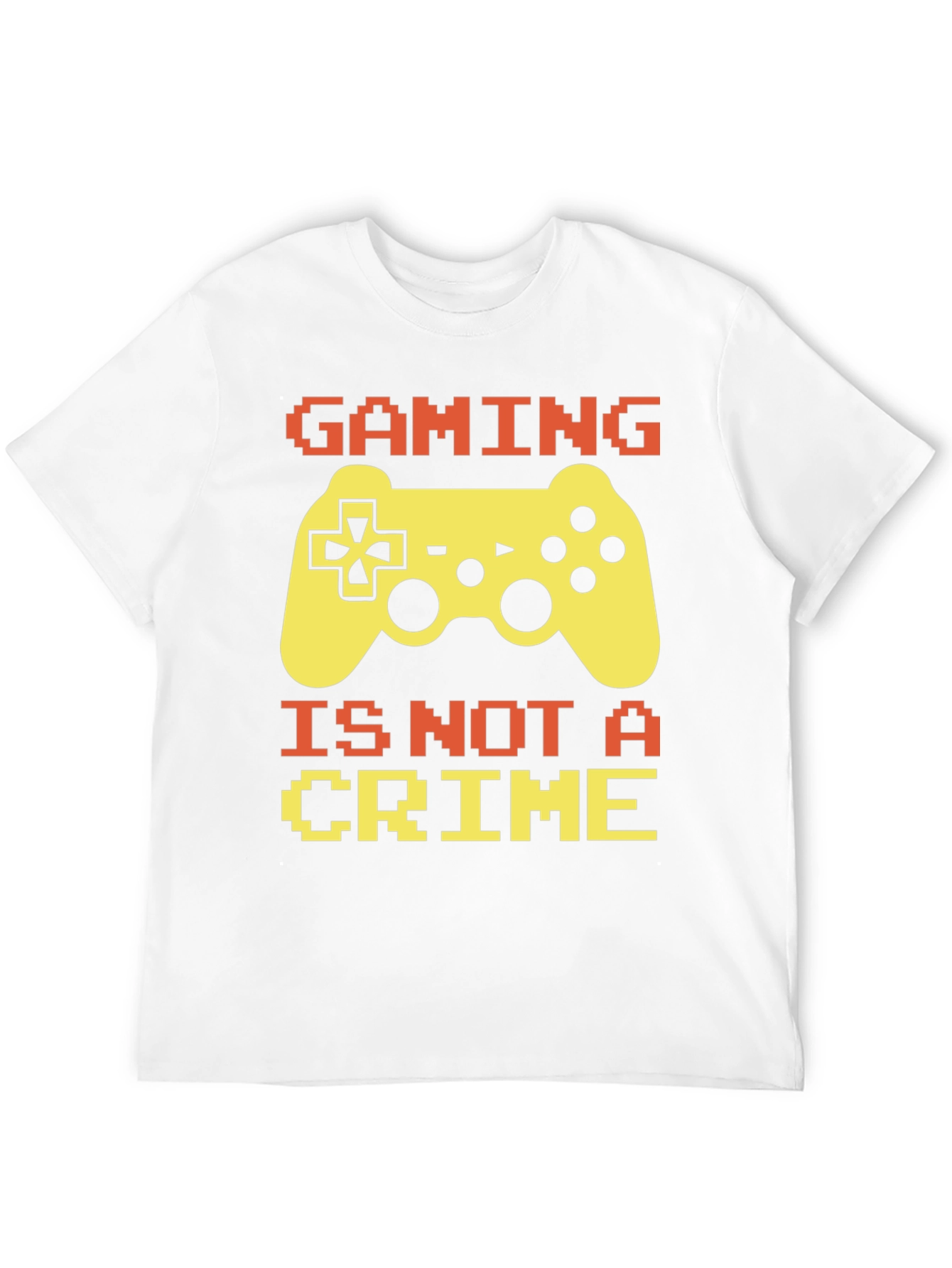 Gaming is Not A Crime T-Shirt - Gamer Tee