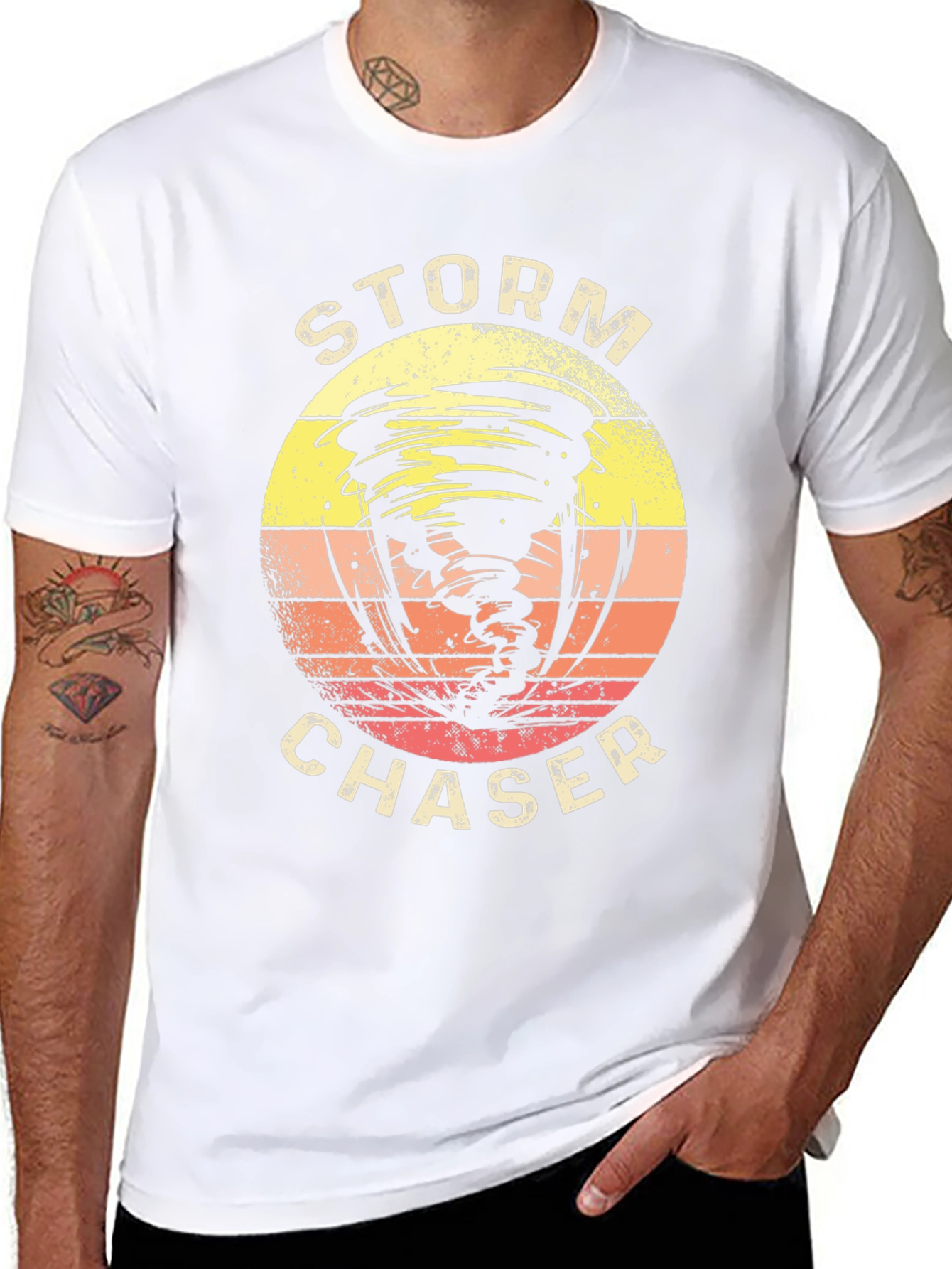 Storm Chaser Tornado Graphic T-Shirt