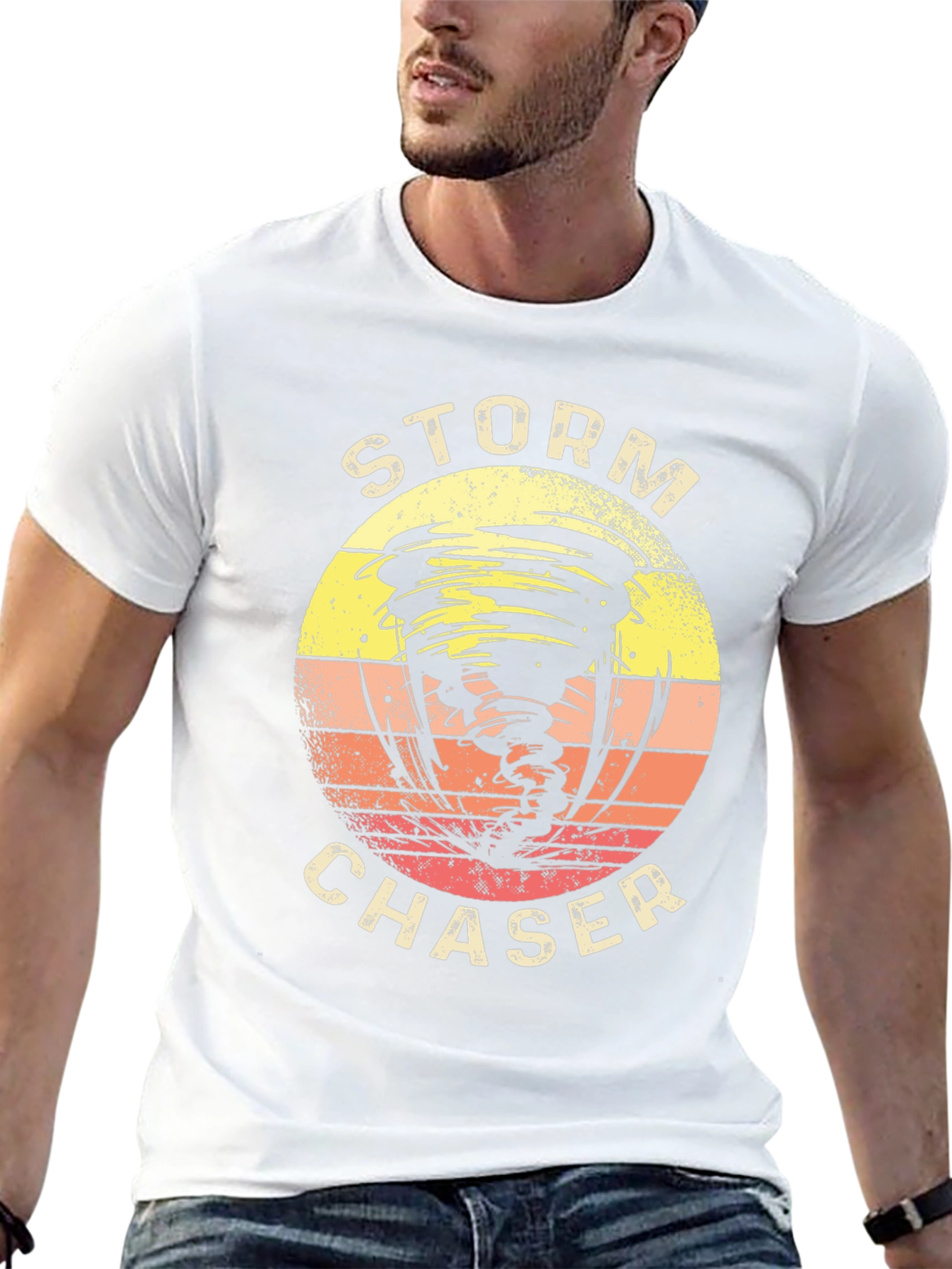 Storm Chaser Tornado Graphic T-Shirt