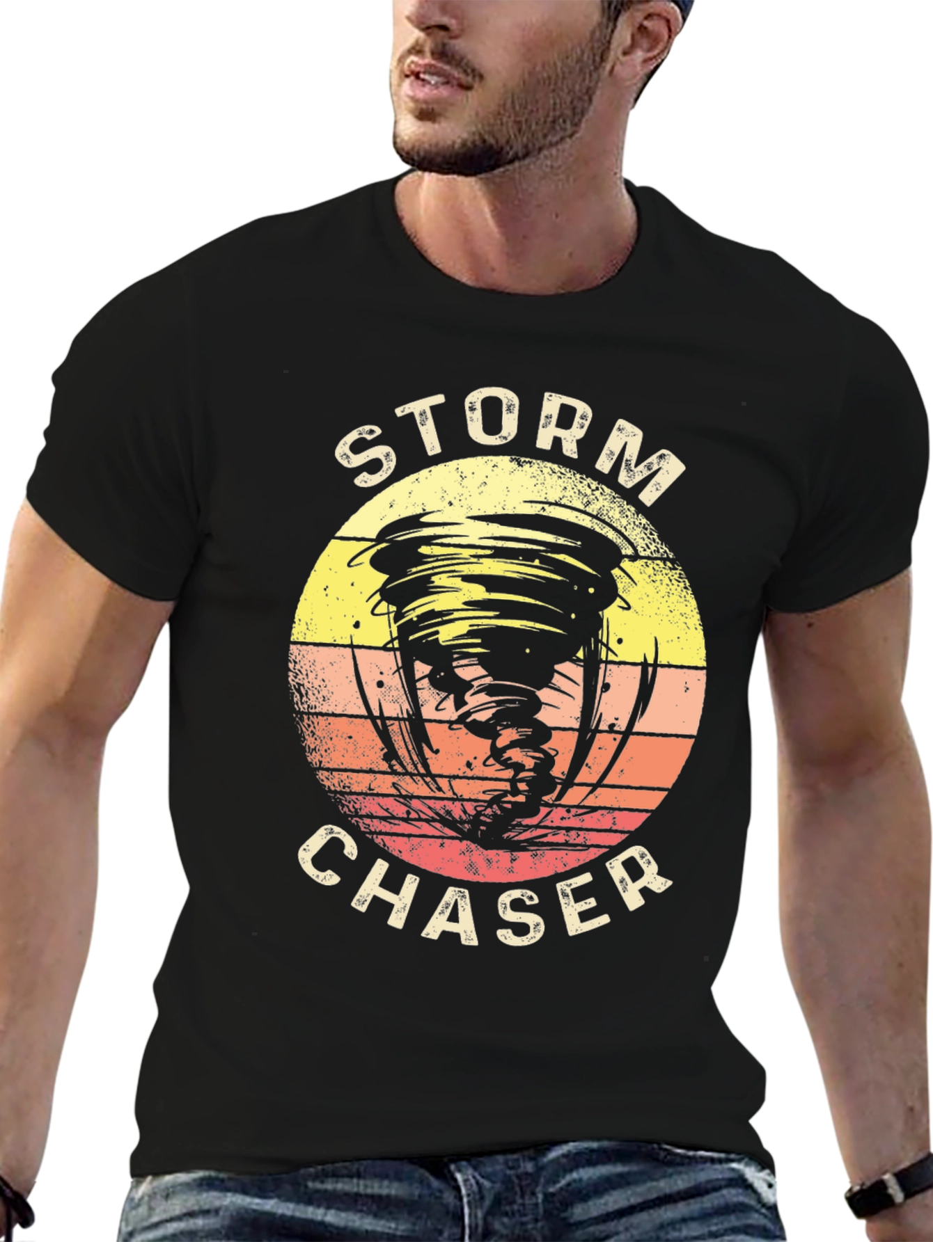 Storm Chaser Tornado Graphic T-Shirt