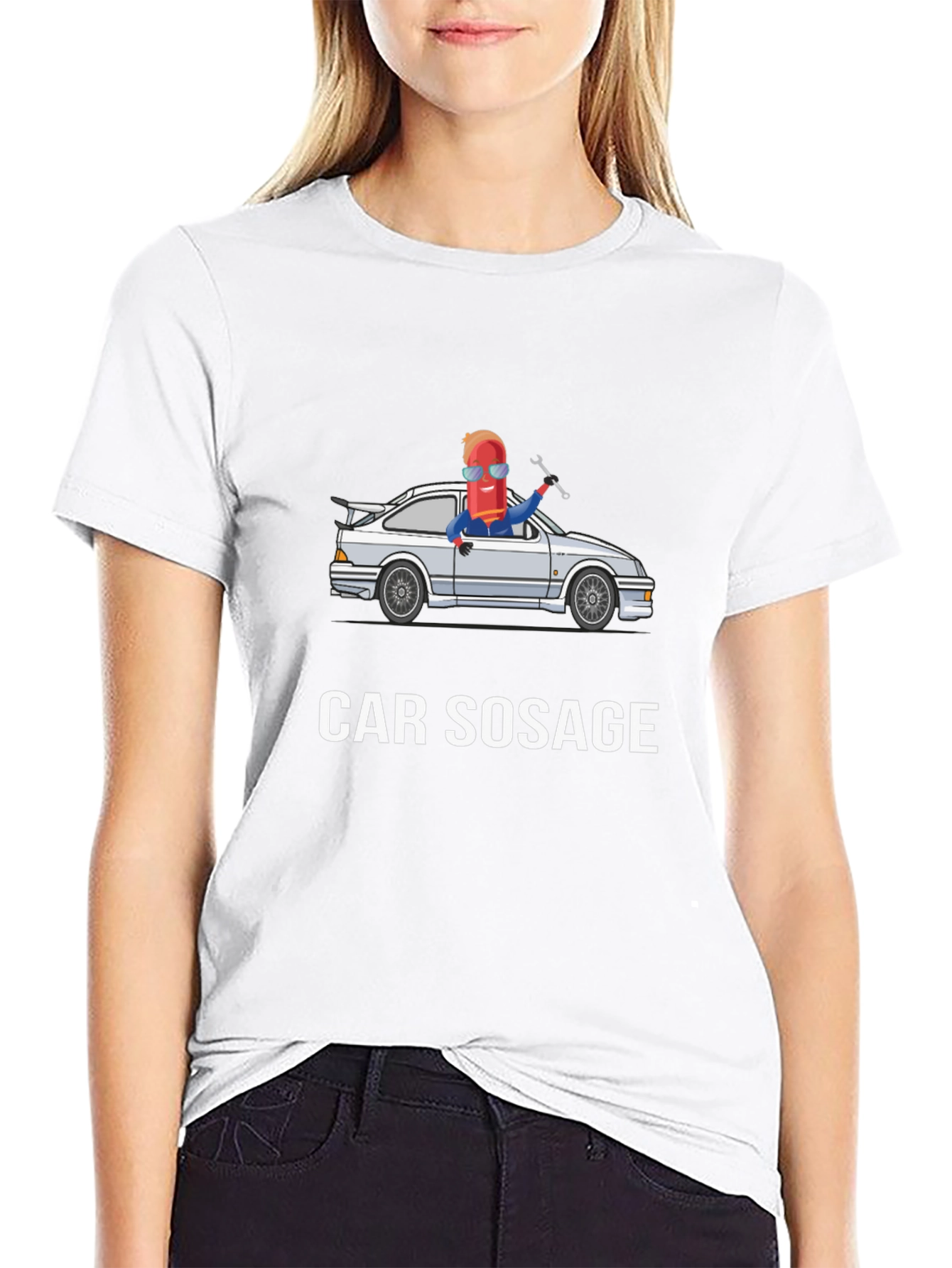 Car Sausage Graphic Tee