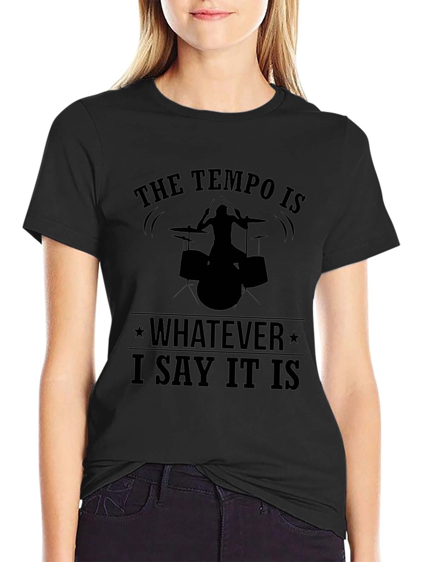 Tempo Drummer T-Shirt: I Say What It Is!