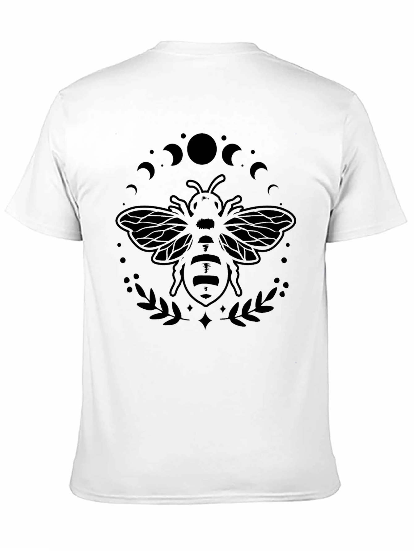 Mystic Bee Graphic Tee - Black Unisex Shirt