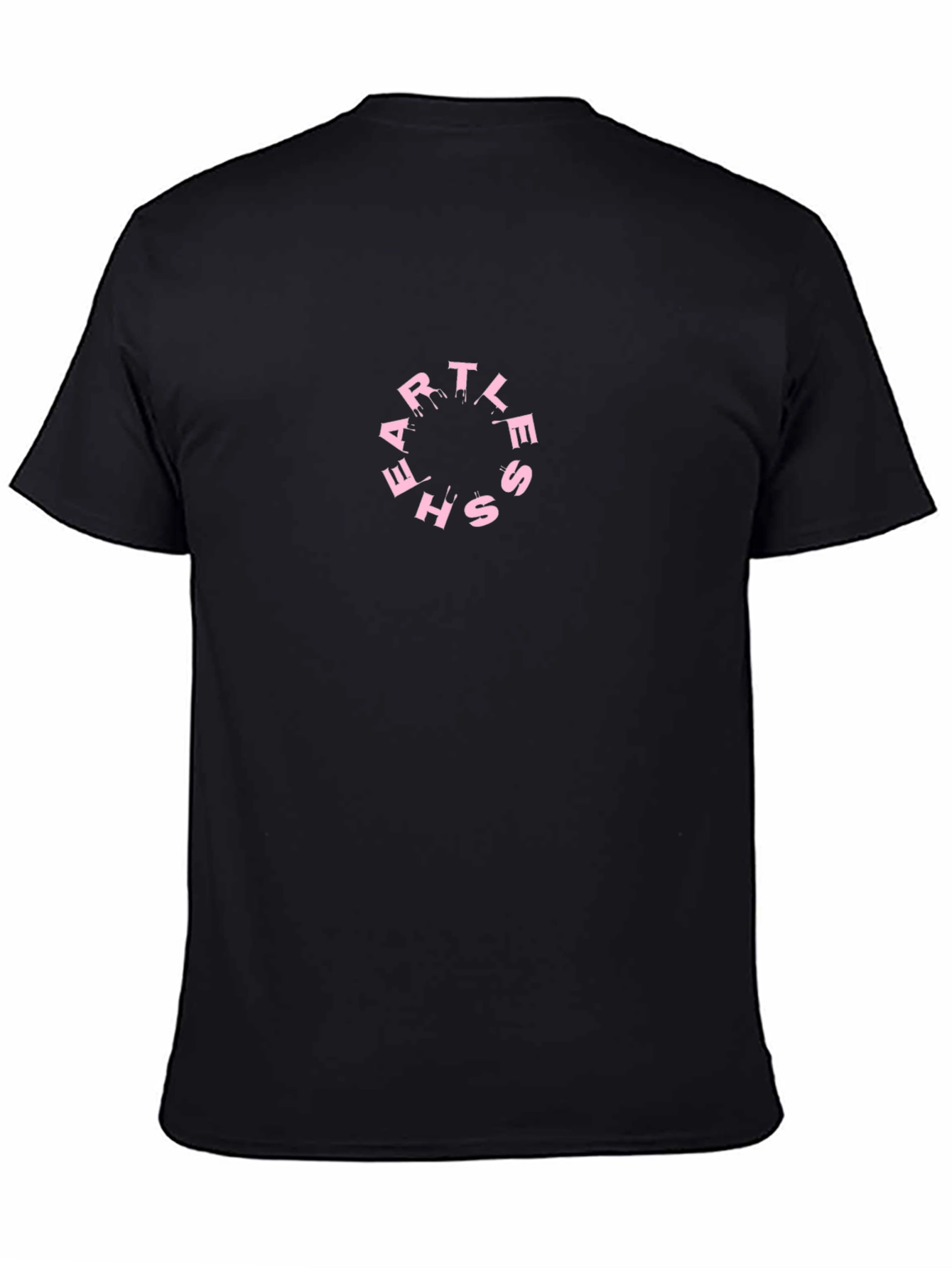 Heartless She Black Graphic Tee