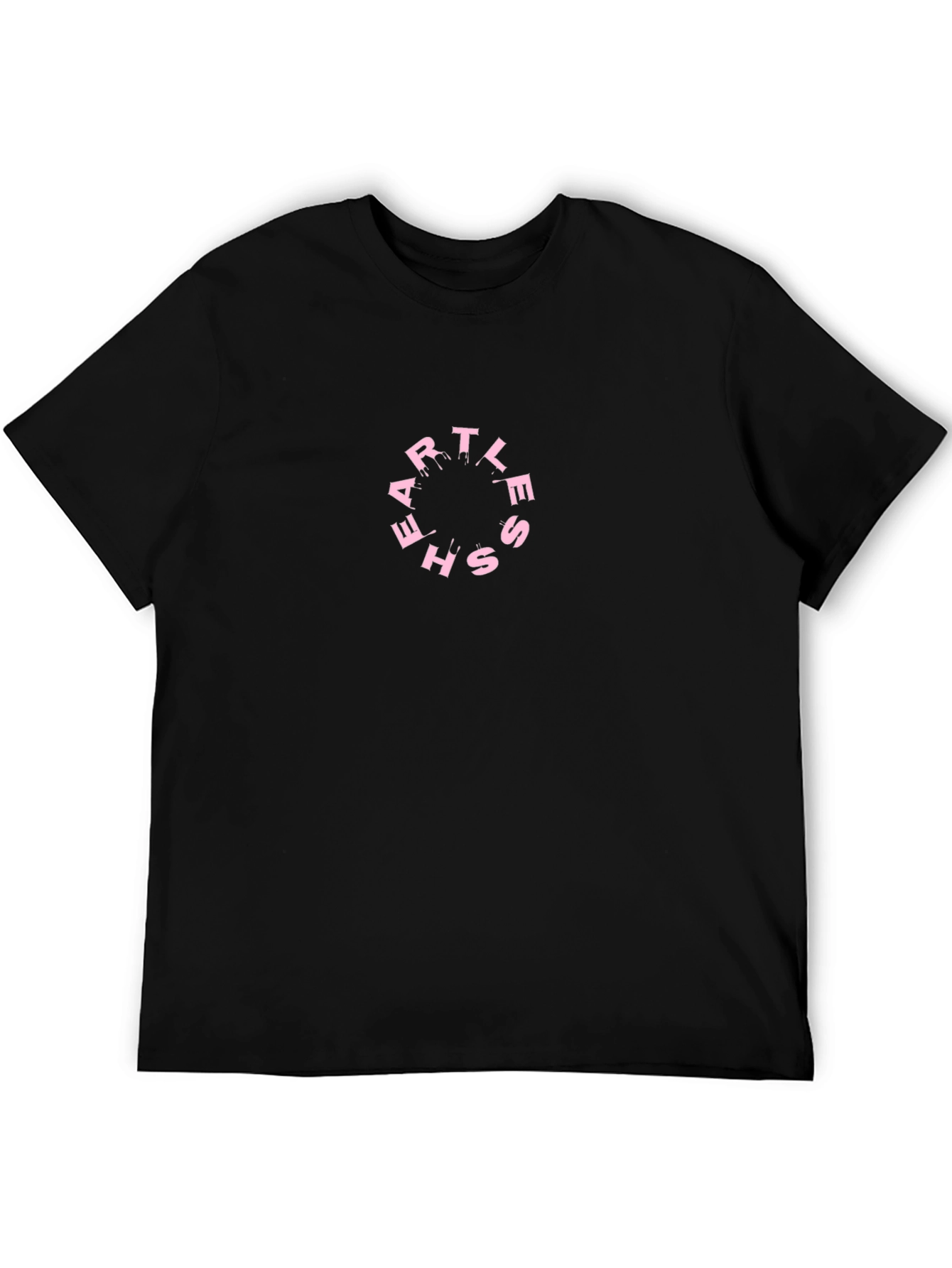 Heartless She Black Graphic Tee