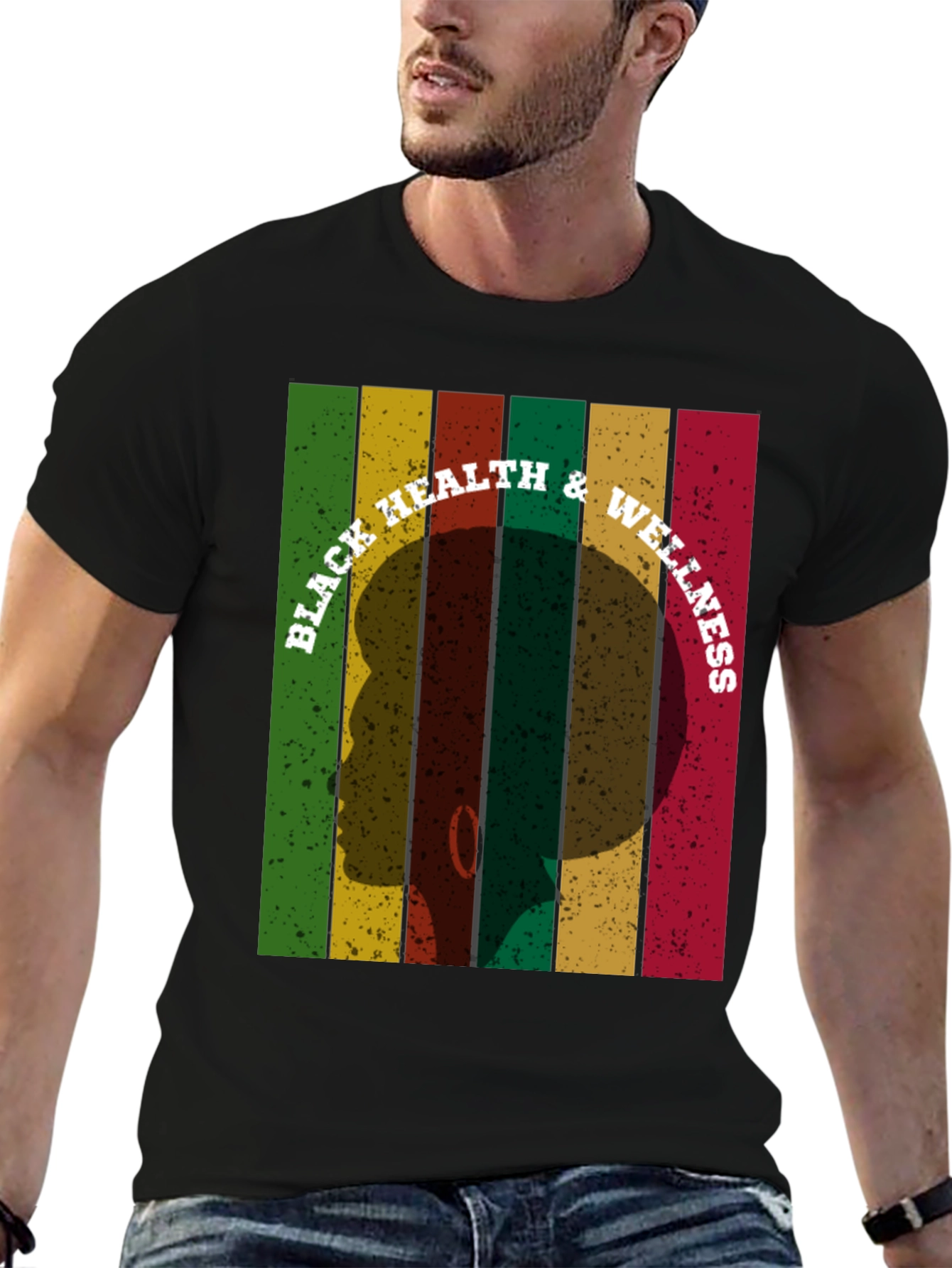Black Health & Wellness Graphic Tee