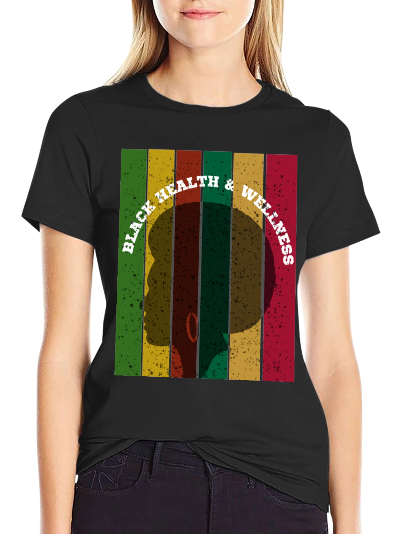 Black Health & Wellness Graphic Tee