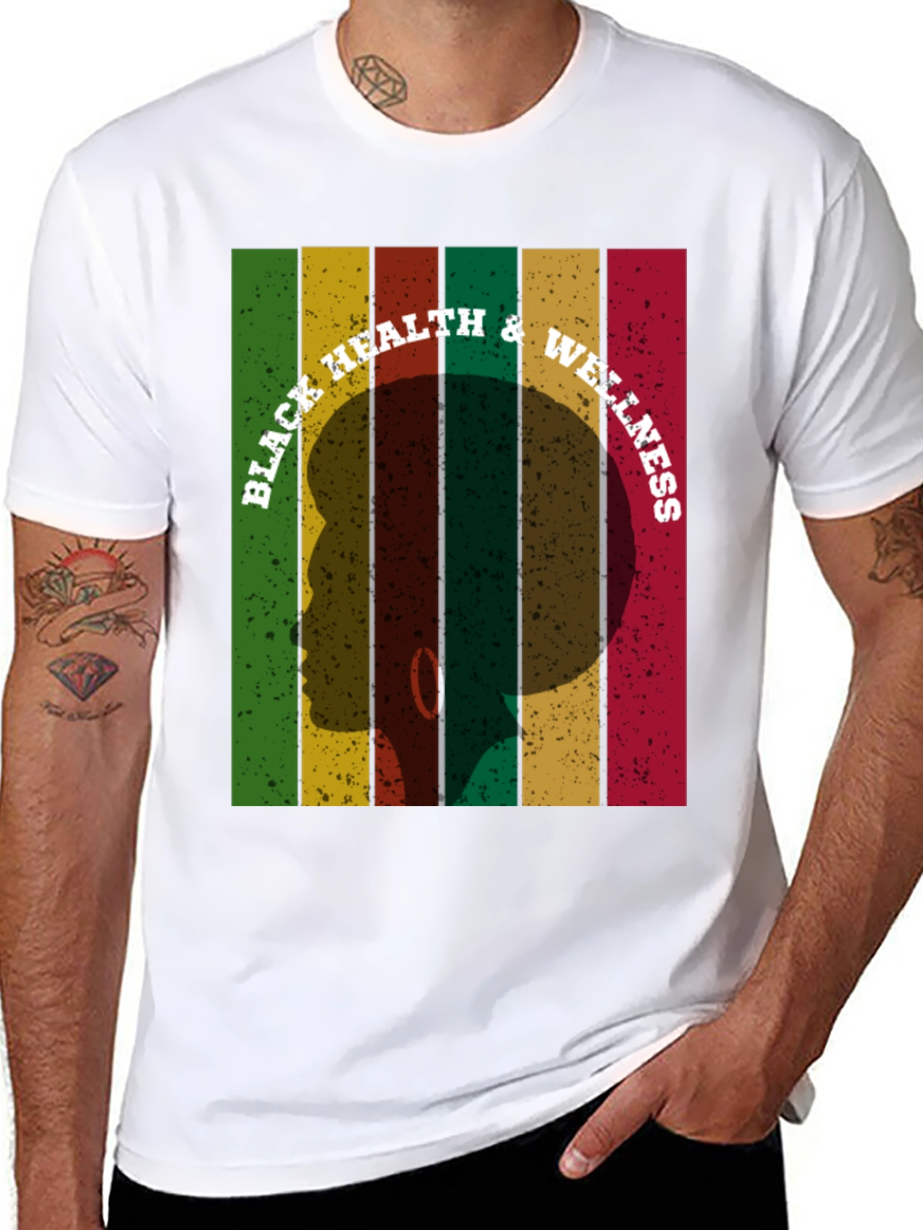 Black Health & Wellness Graphic Tee