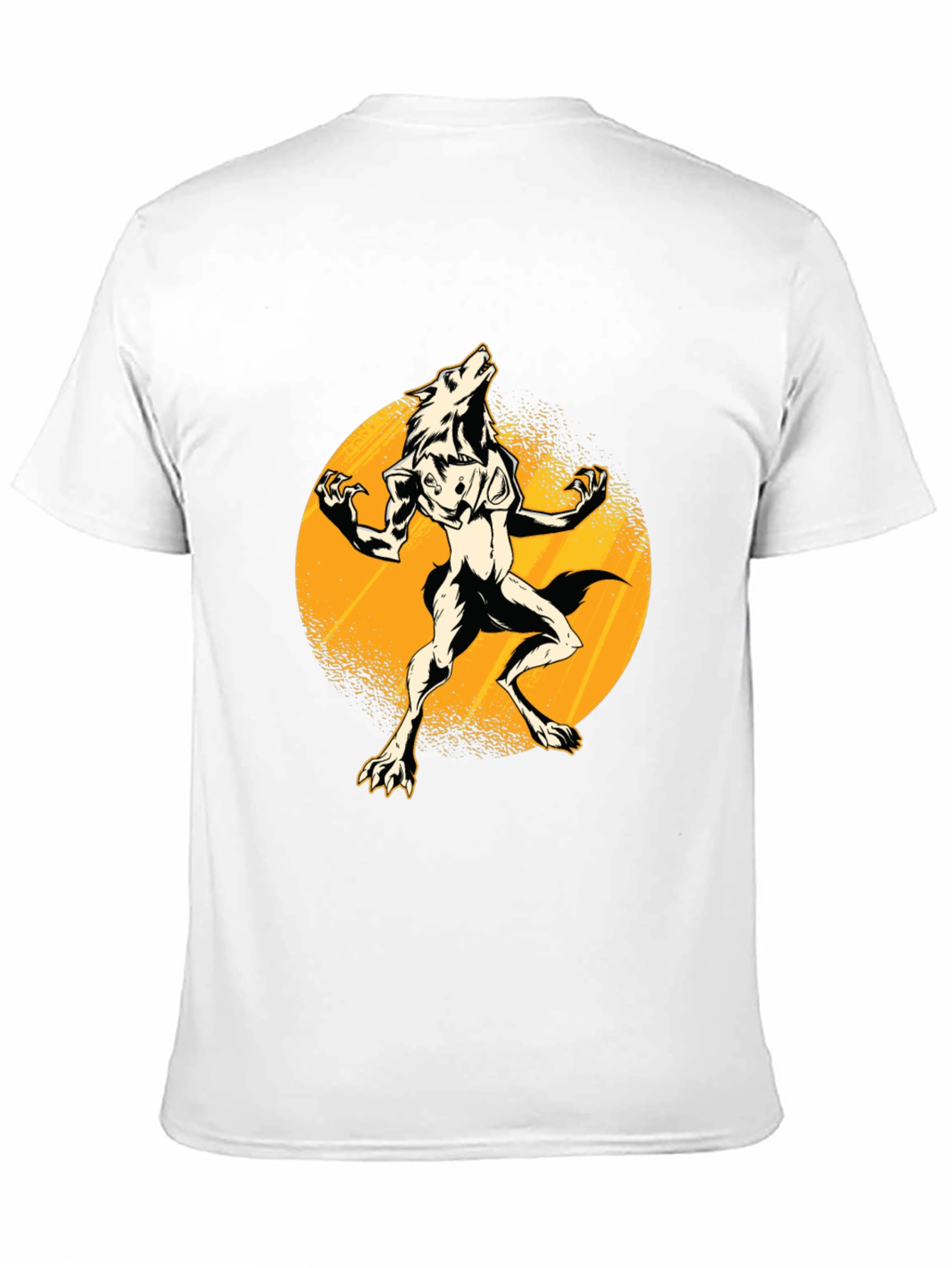 Werewolf Moon Black T-Shirt