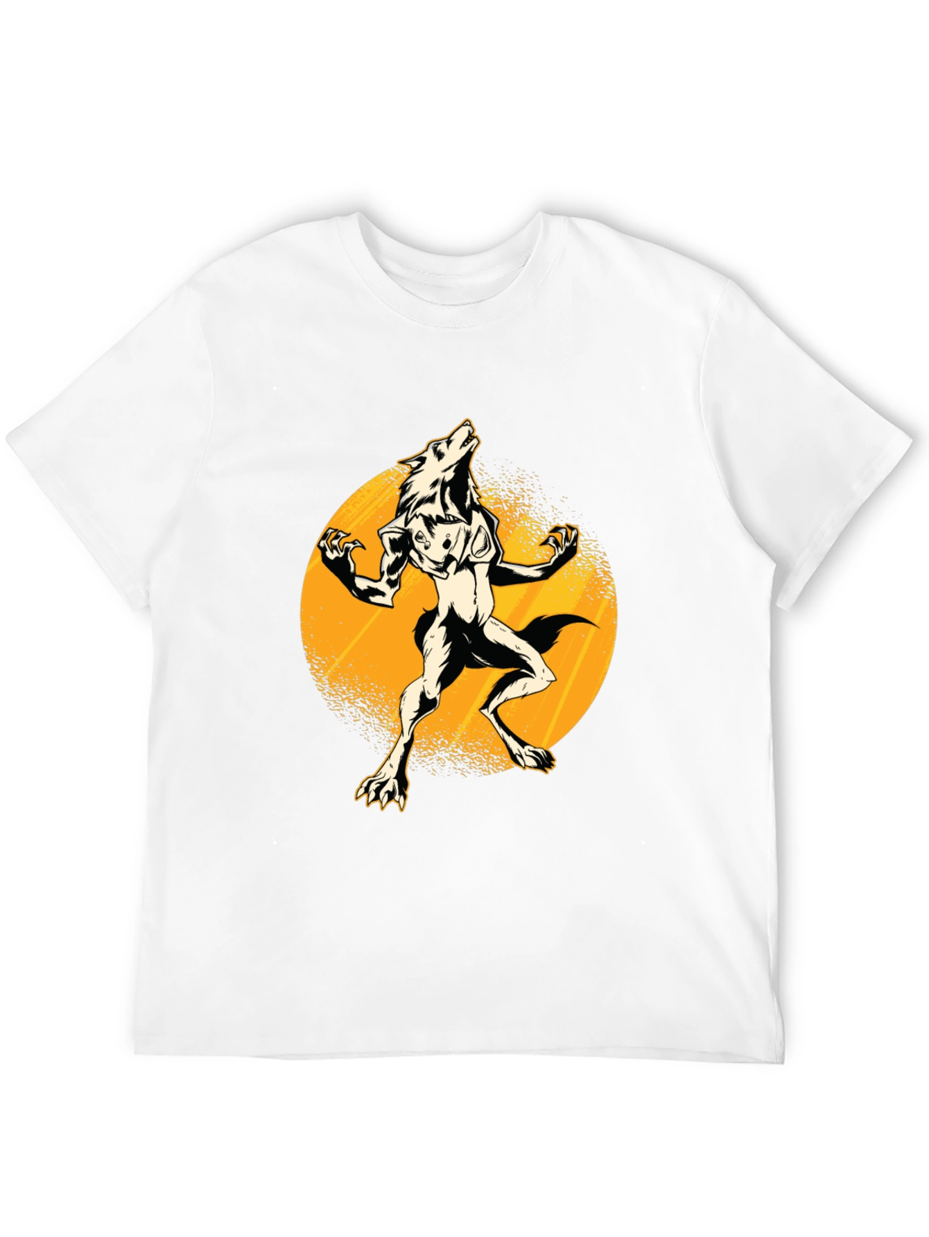 Werewolf Moon Black T-Shirt