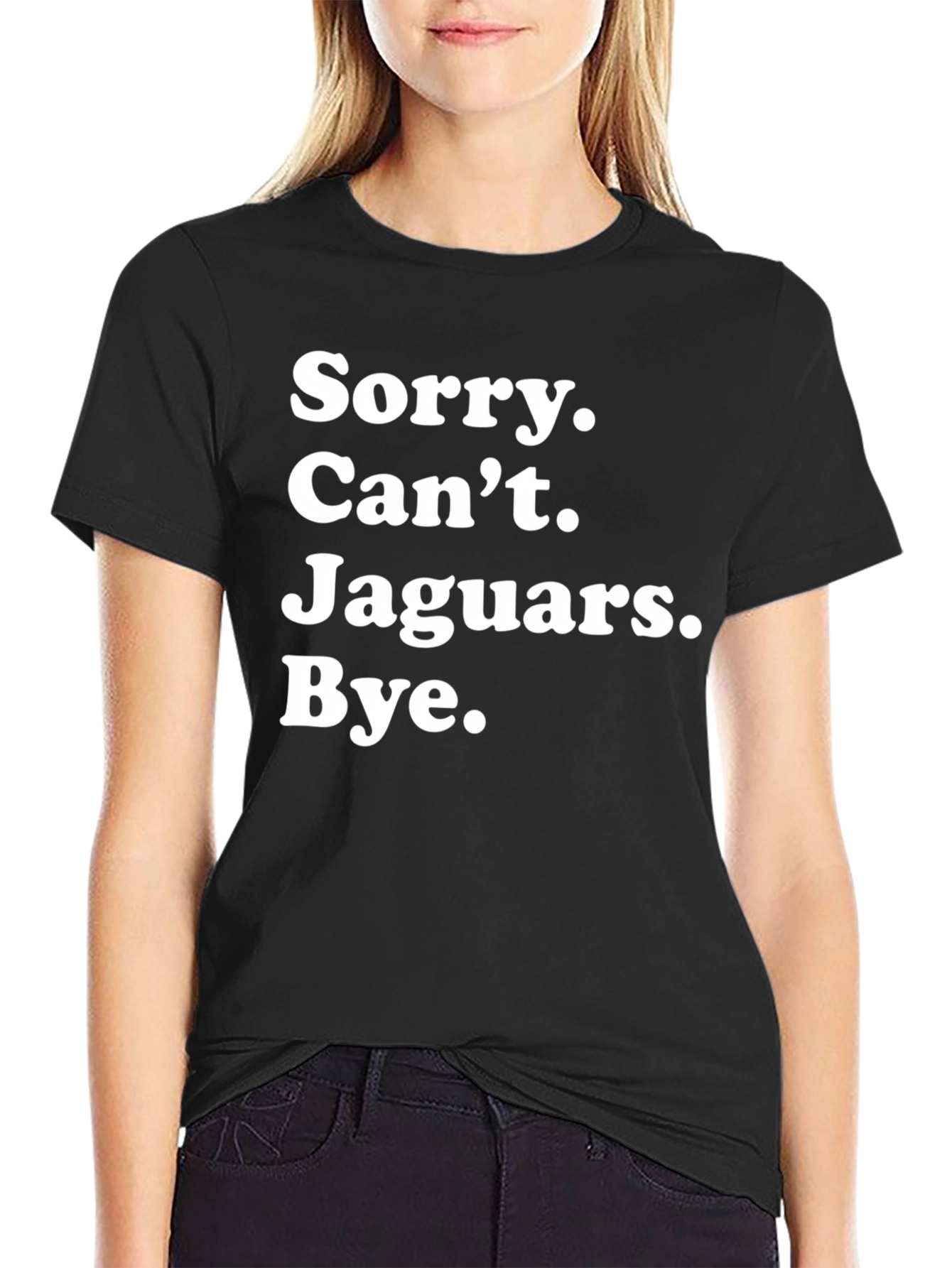 Sorry Cant Jaguars Bye T-Shirt