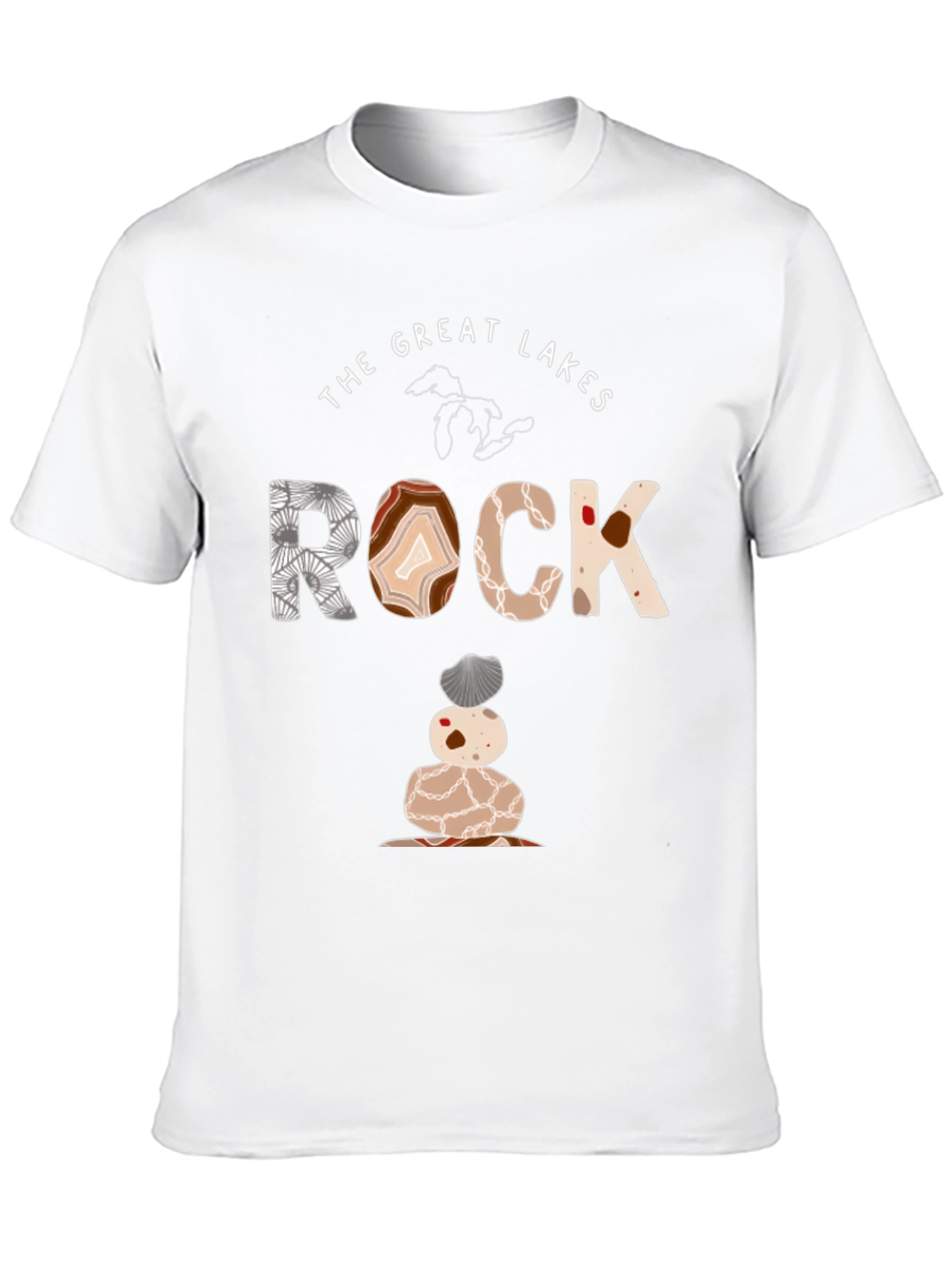 The Great Lakes Rock Graphic Tee