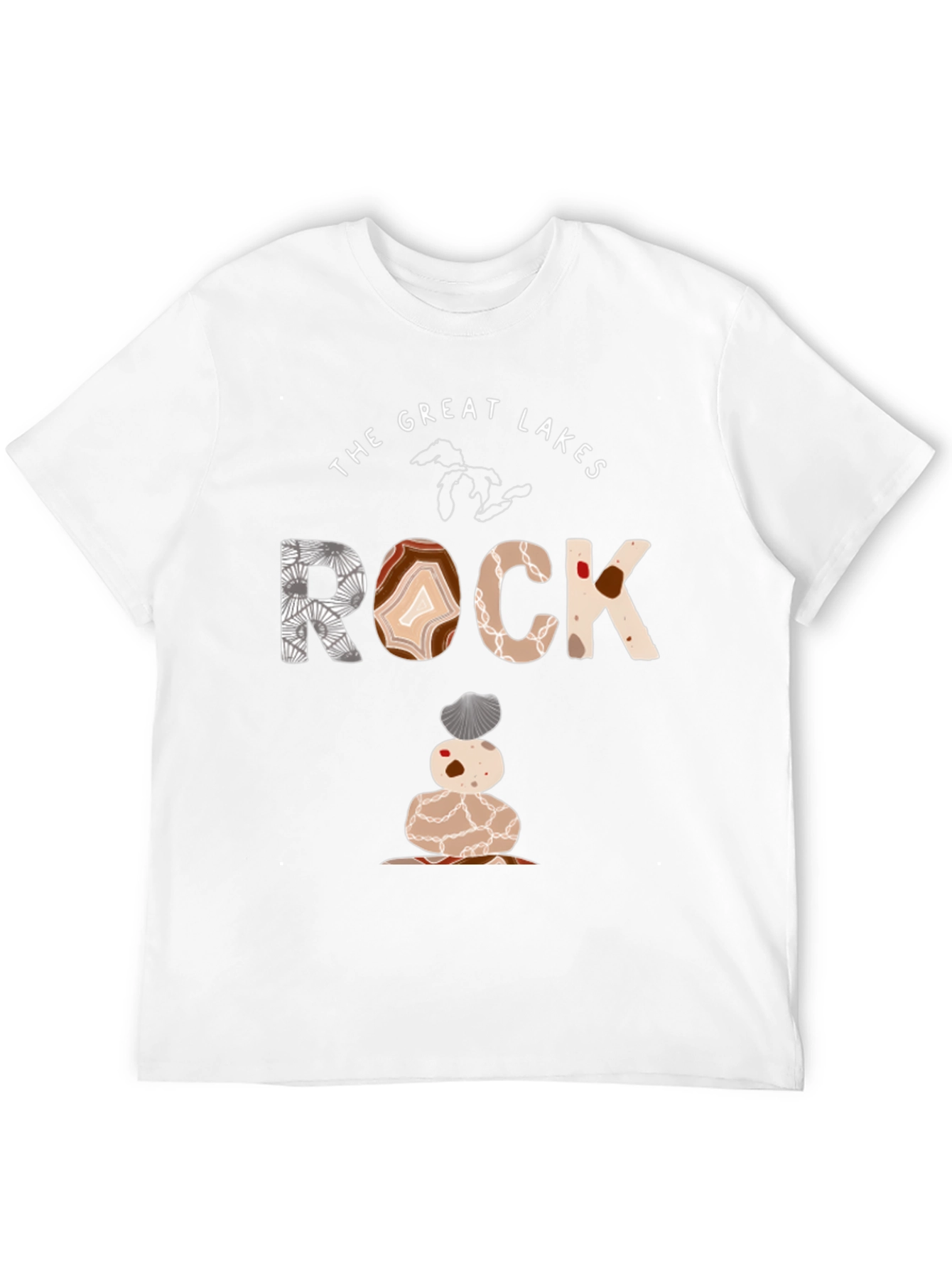 The Great Lakes Rock Graphic Tee