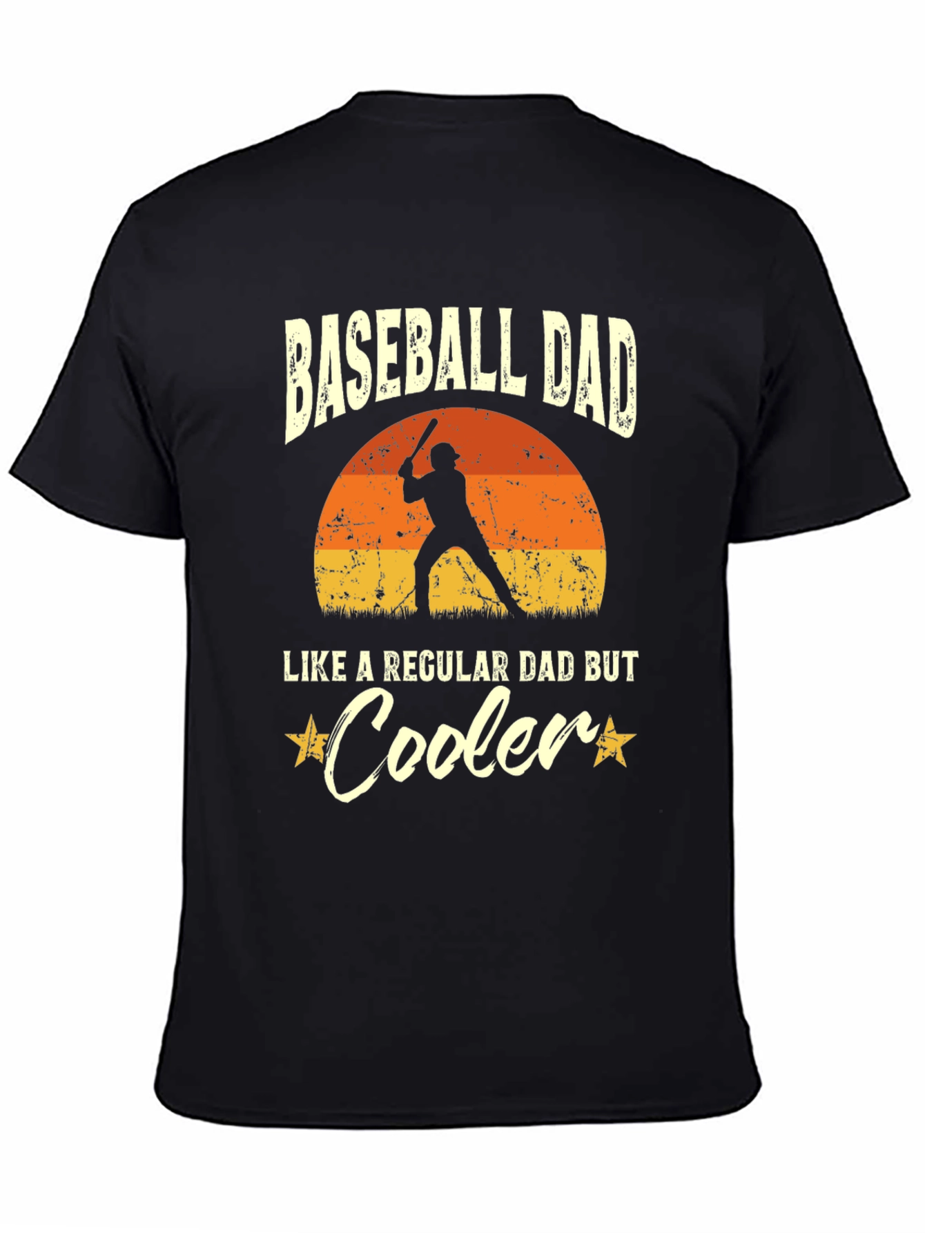 Baseball Dad T-Shirt - Cooler Than Regular Dads!