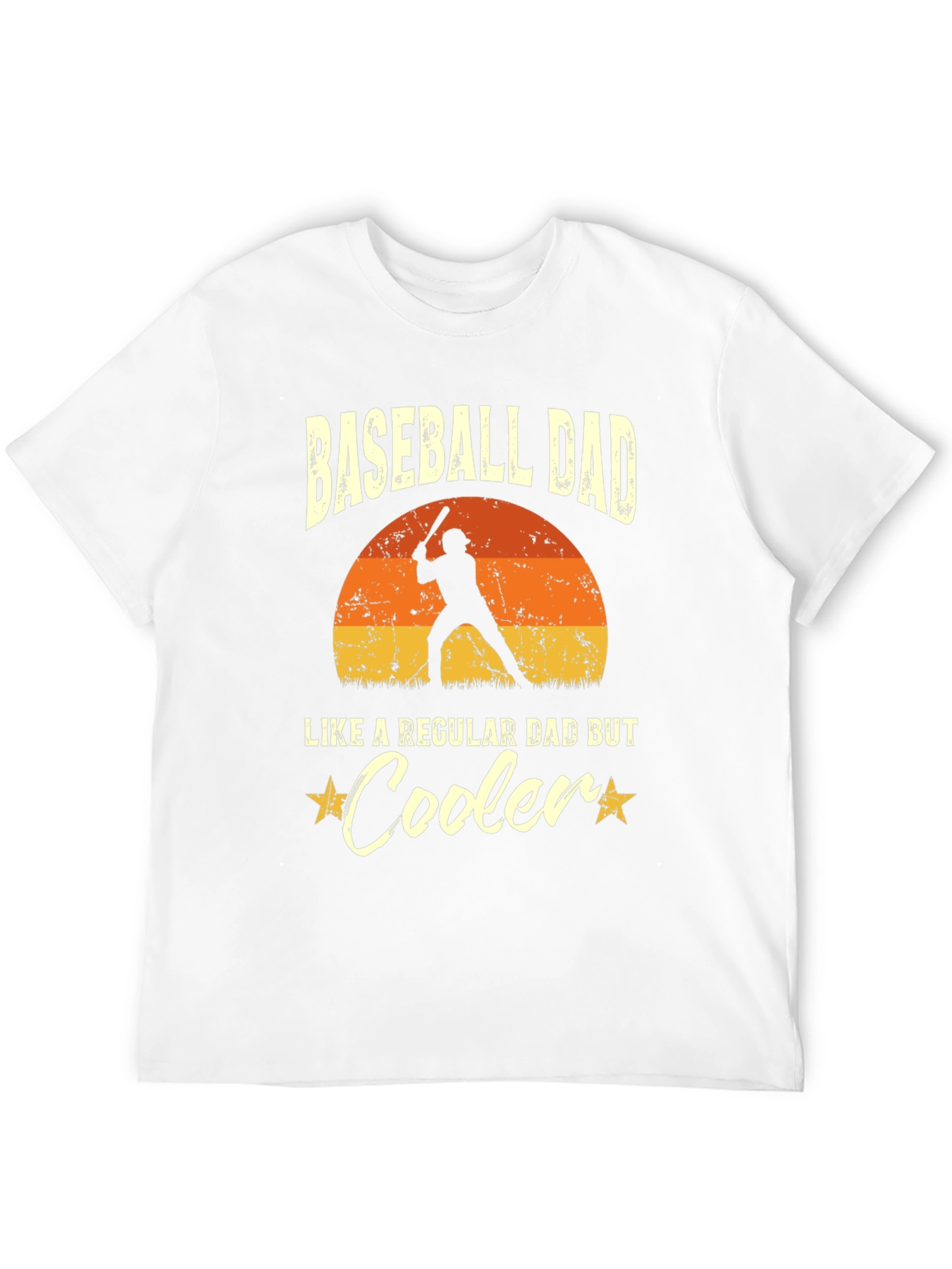 Baseball Dad T-Shirt - Cooler Than Regular Dads!
