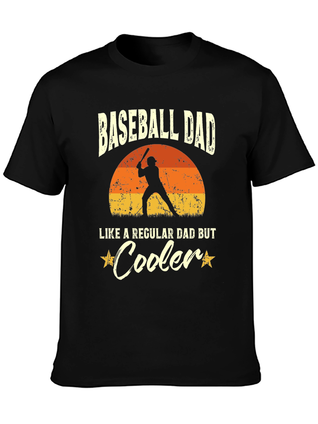 Baseball Dad T-Shirt - Cooler Than Regular Dads!