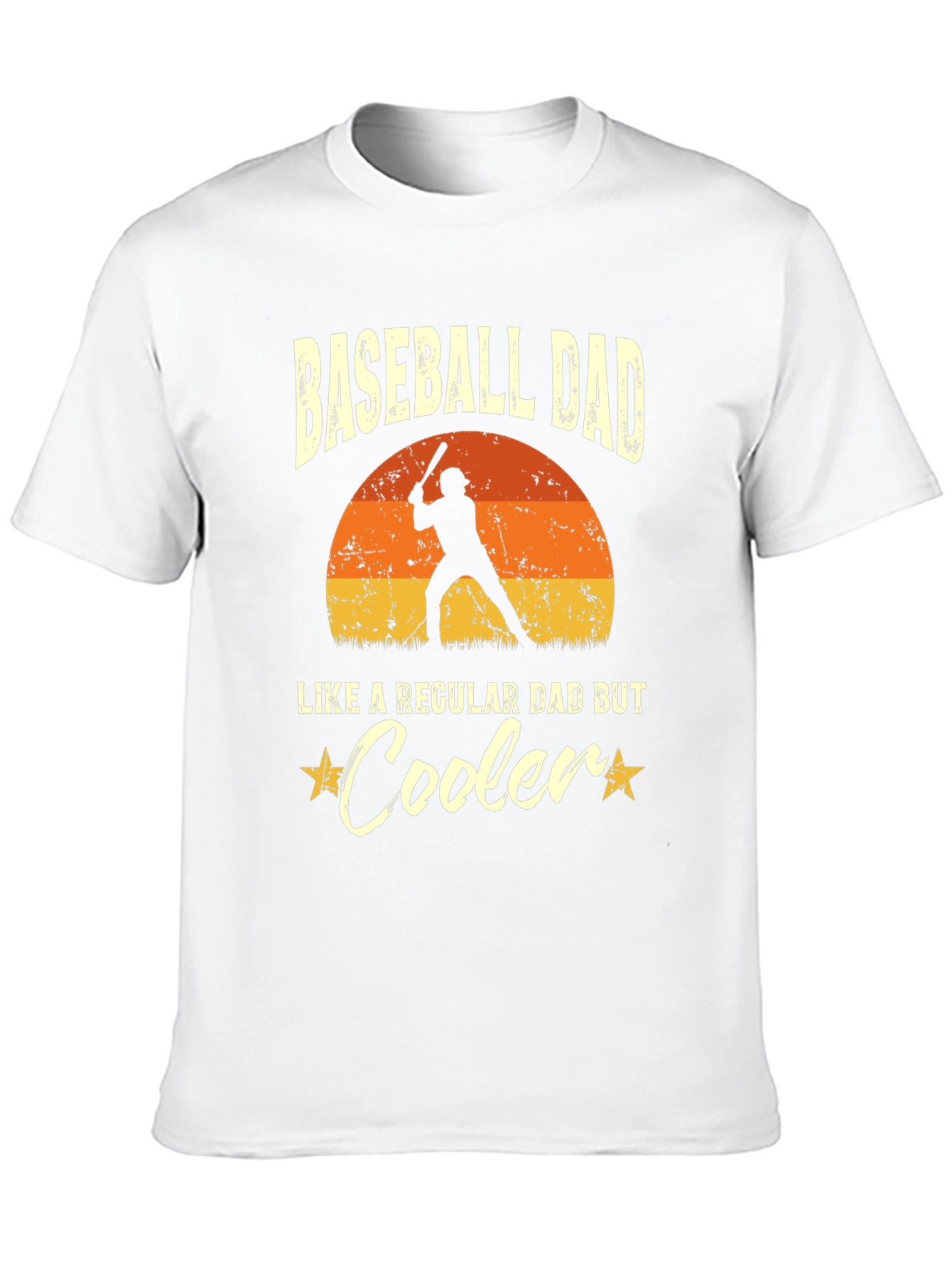 Baseball Dad T-Shirt - Cooler Than Regular Dads!