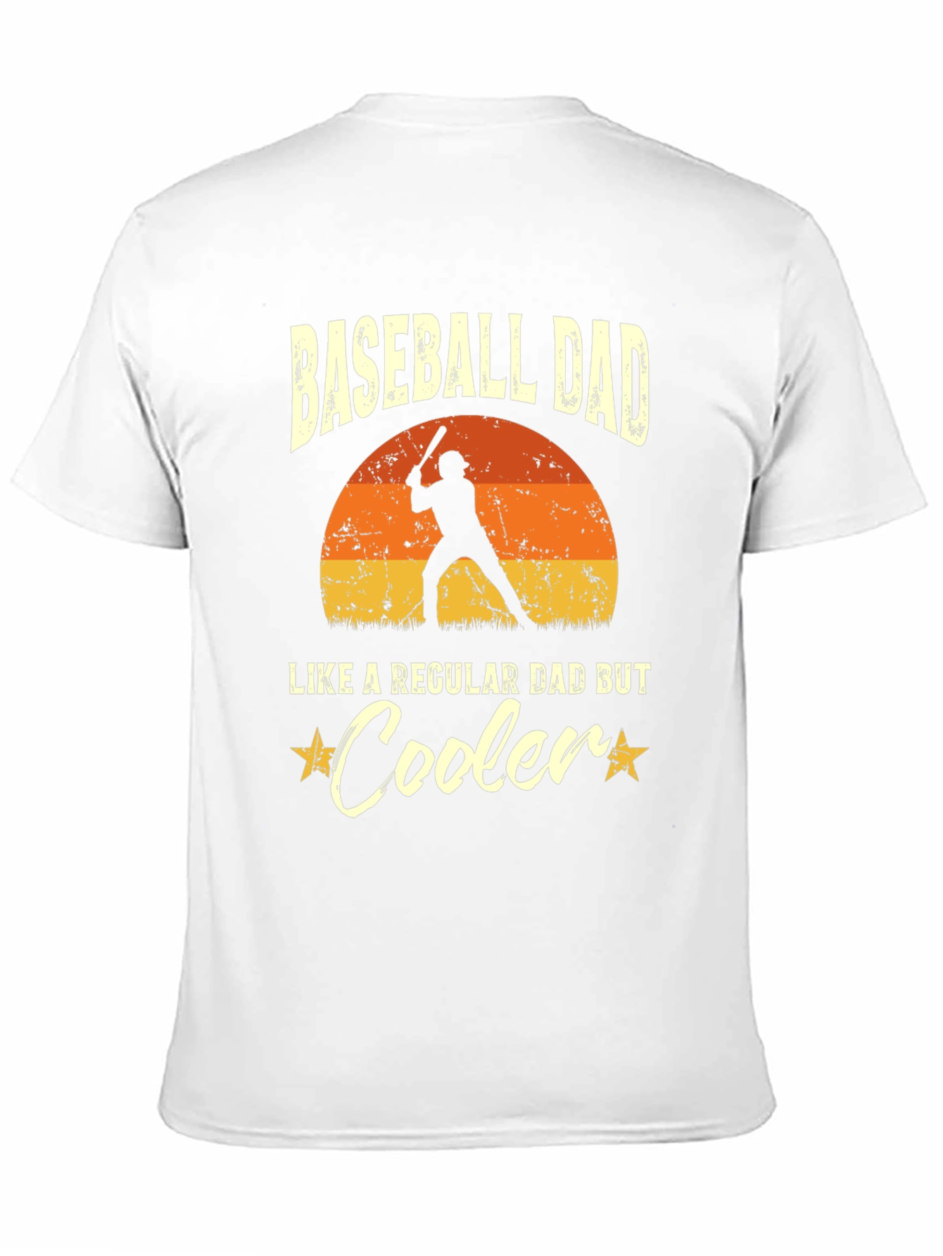 Baseball Dad T-Shirt - Cooler Than Regular Dads!