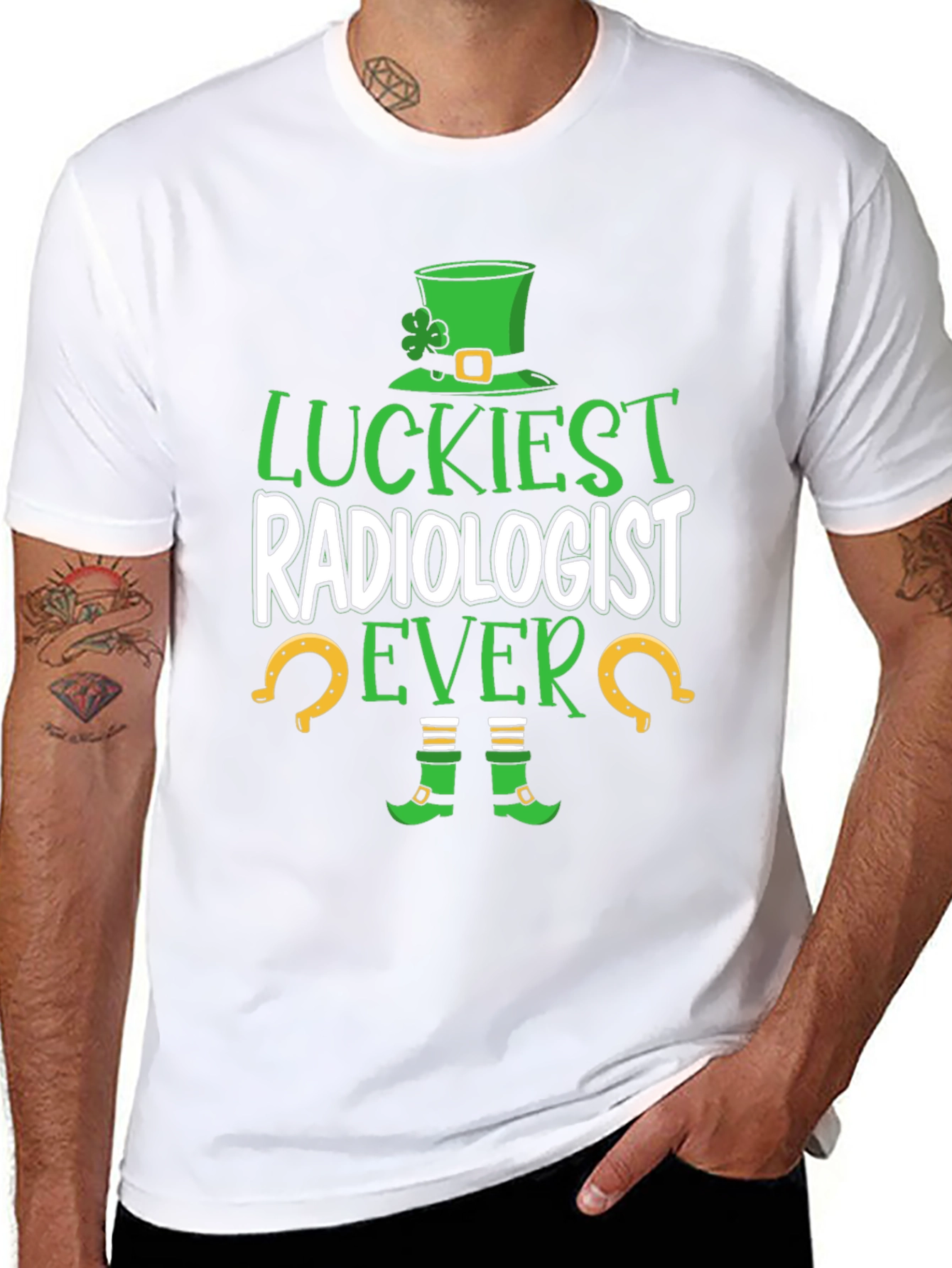 Luckiest Radiologist Ever St. Patricks Day T-Shirt