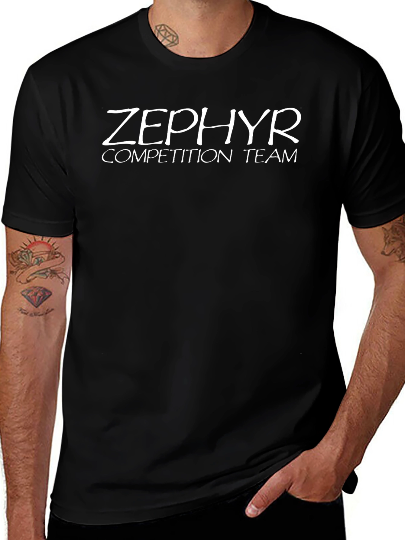 Zephyr Competition Team Black T-Shirt