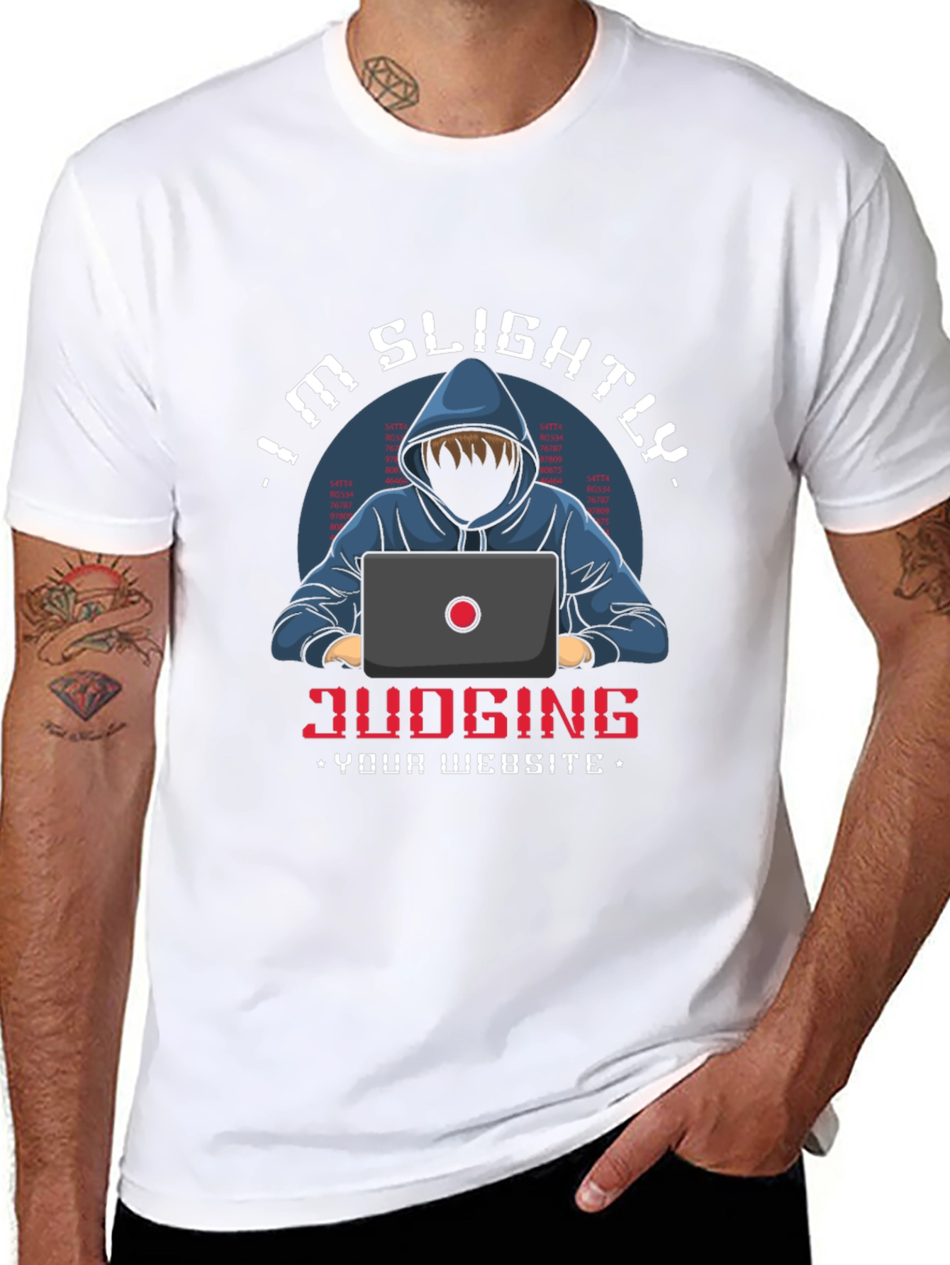 Im Slightly Judging Your Website T-Shirt
