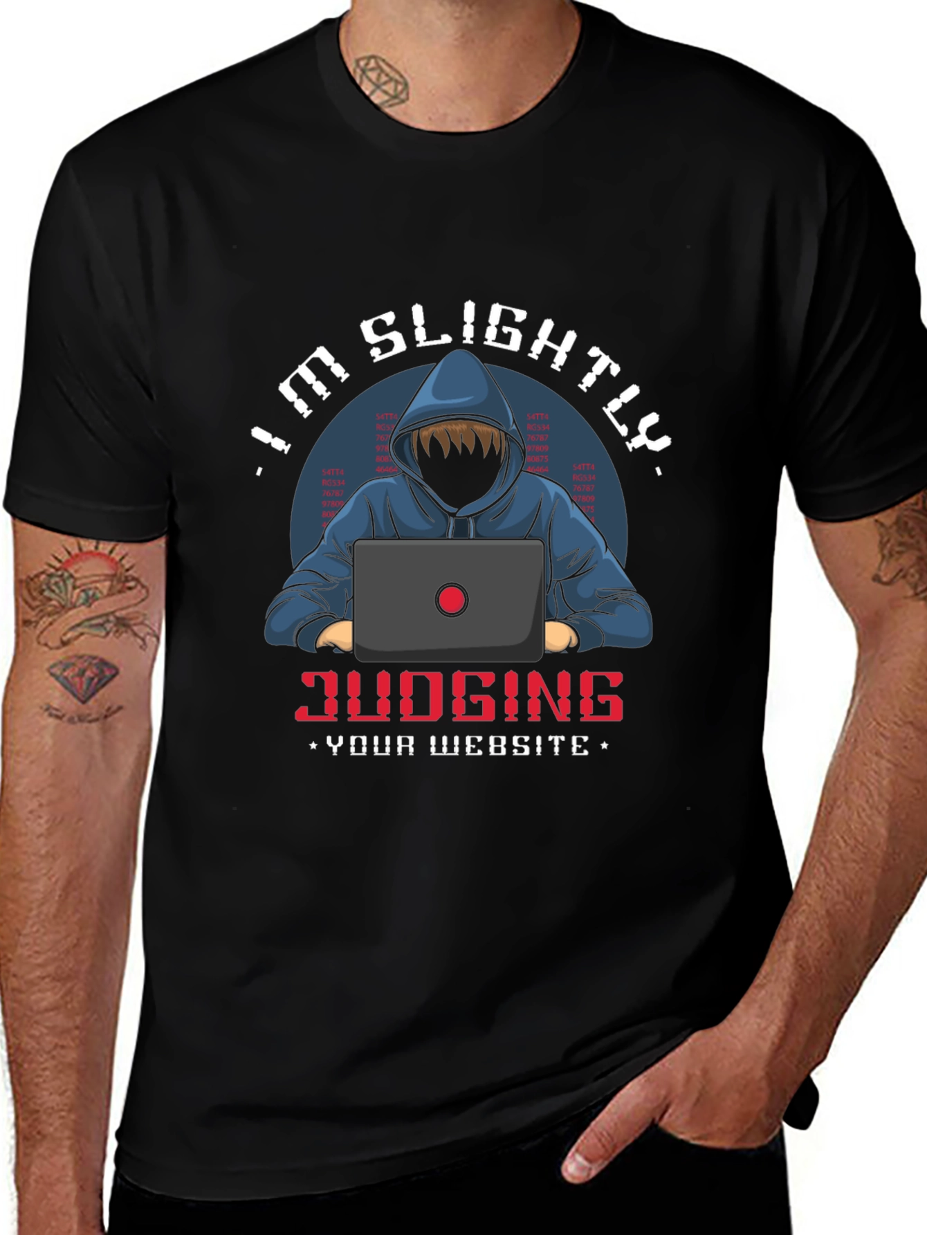Im Slightly Judging Your Website T-Shirt