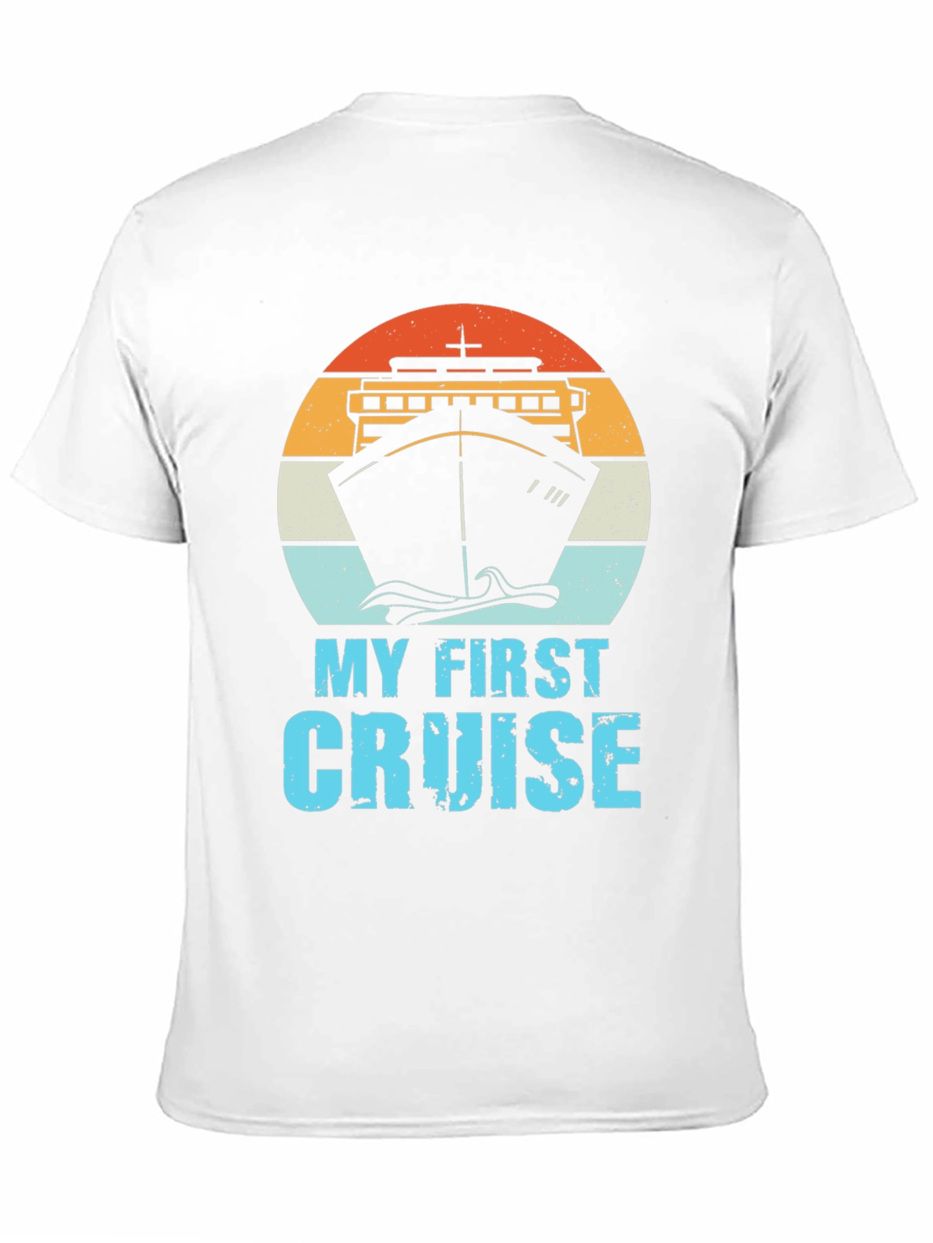 My First Cruise T-Shirt - Nautical Vacation Tee
