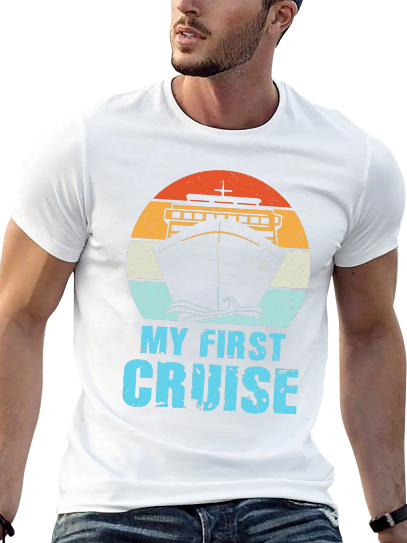 My First Cruise T-Shirt - Nautical Vacation Tee