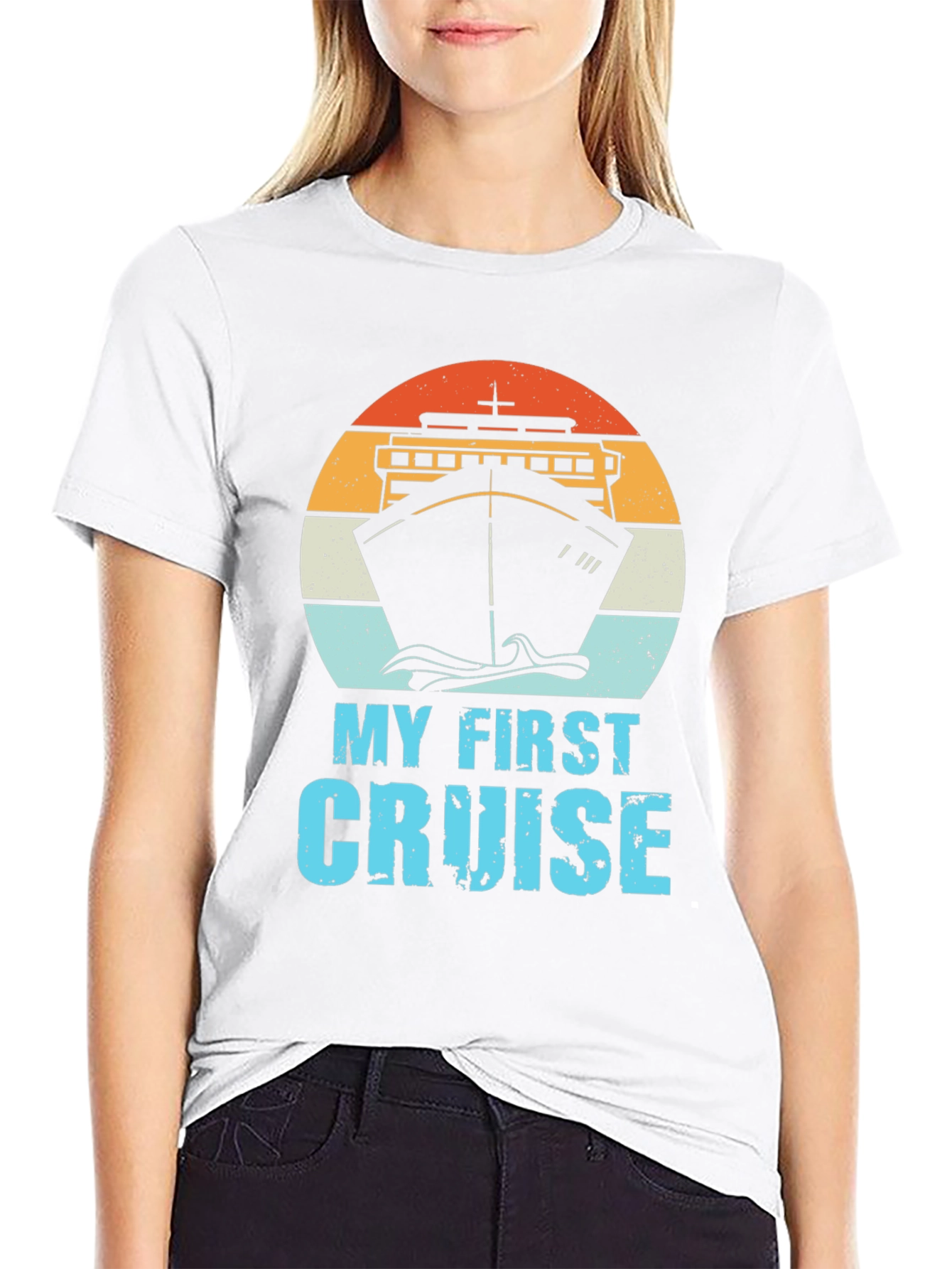 My First Cruise T-Shirt - Nautical Vacation Tee
