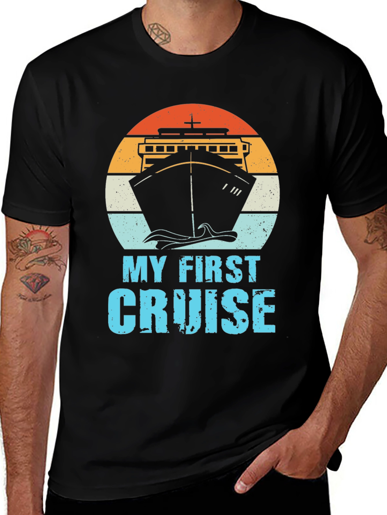 My First Cruise T-Shirt - Nautical Vacation Tee