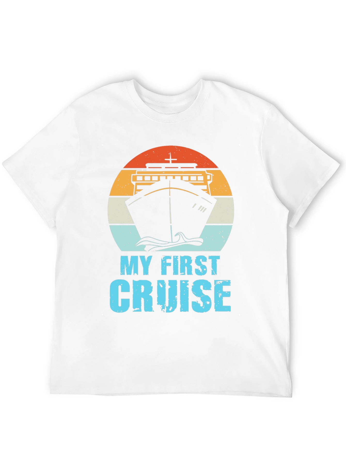 My First Cruise T-Shirt - Nautical Vacation Tee