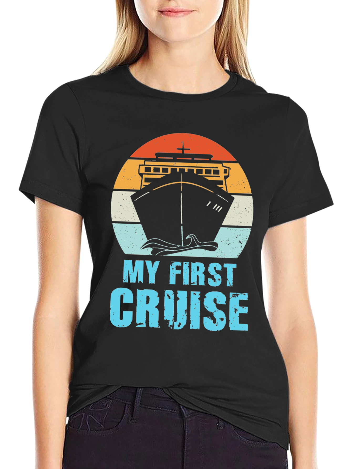 My First Cruise T-Shirt - Nautical Vacation Tee