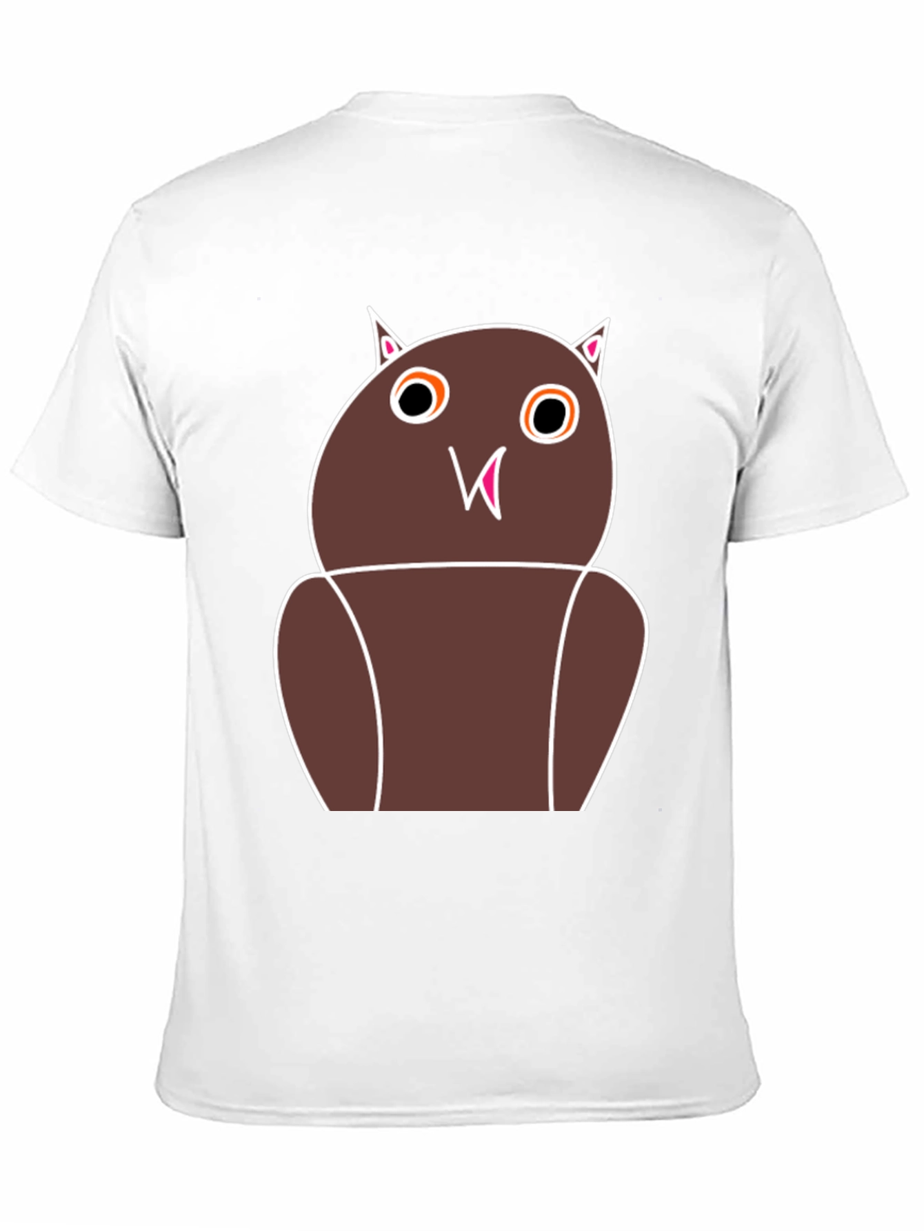 Funny Owl Graphic Tee - Unisex Black T-Shirt