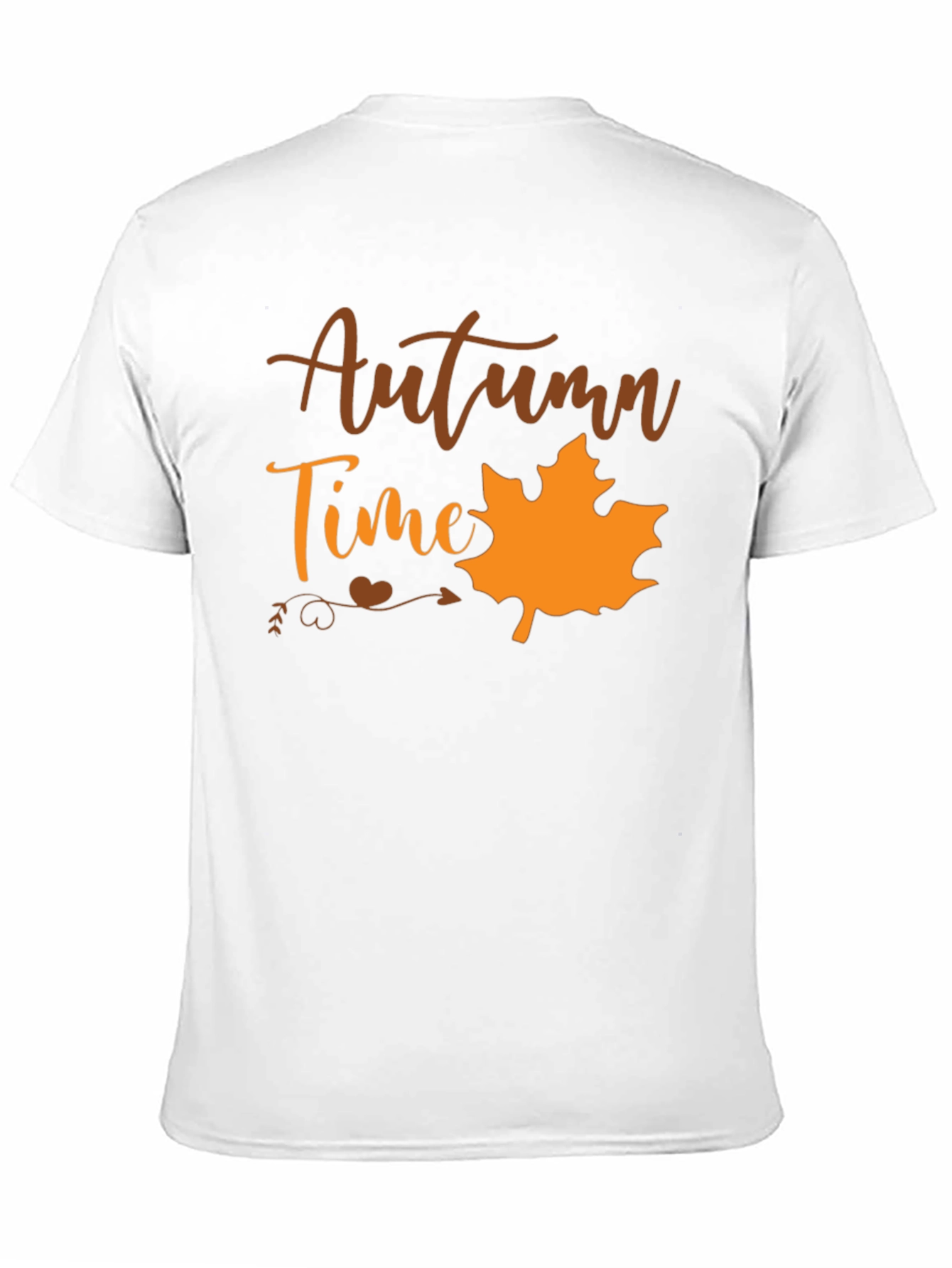Autumn Time Black T-Shirt