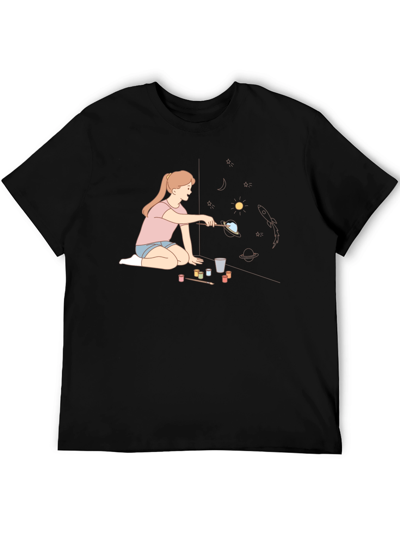 Space Painting Tee
