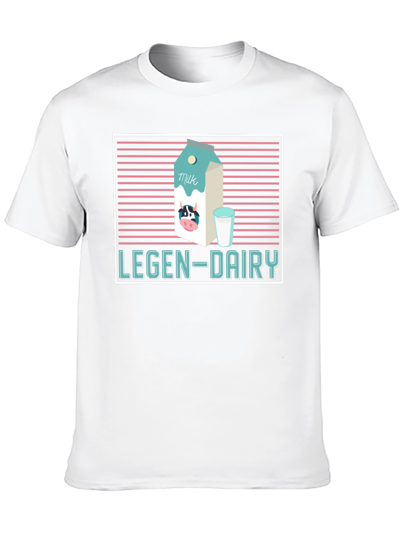 Legen-Dairy Graphic Tee - Milk Lovers T-Shirt