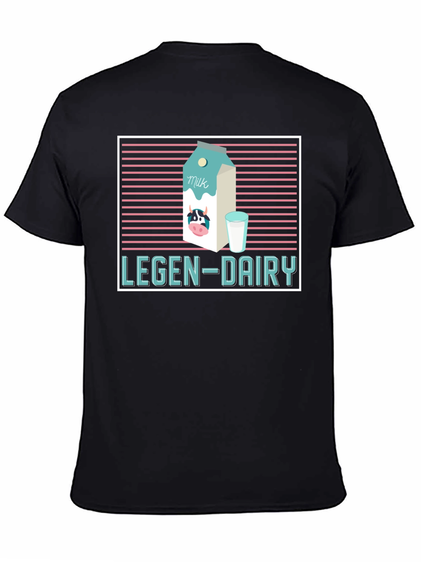 Legen-Dairy Graphic Tee - Milk Lovers T-Shirt