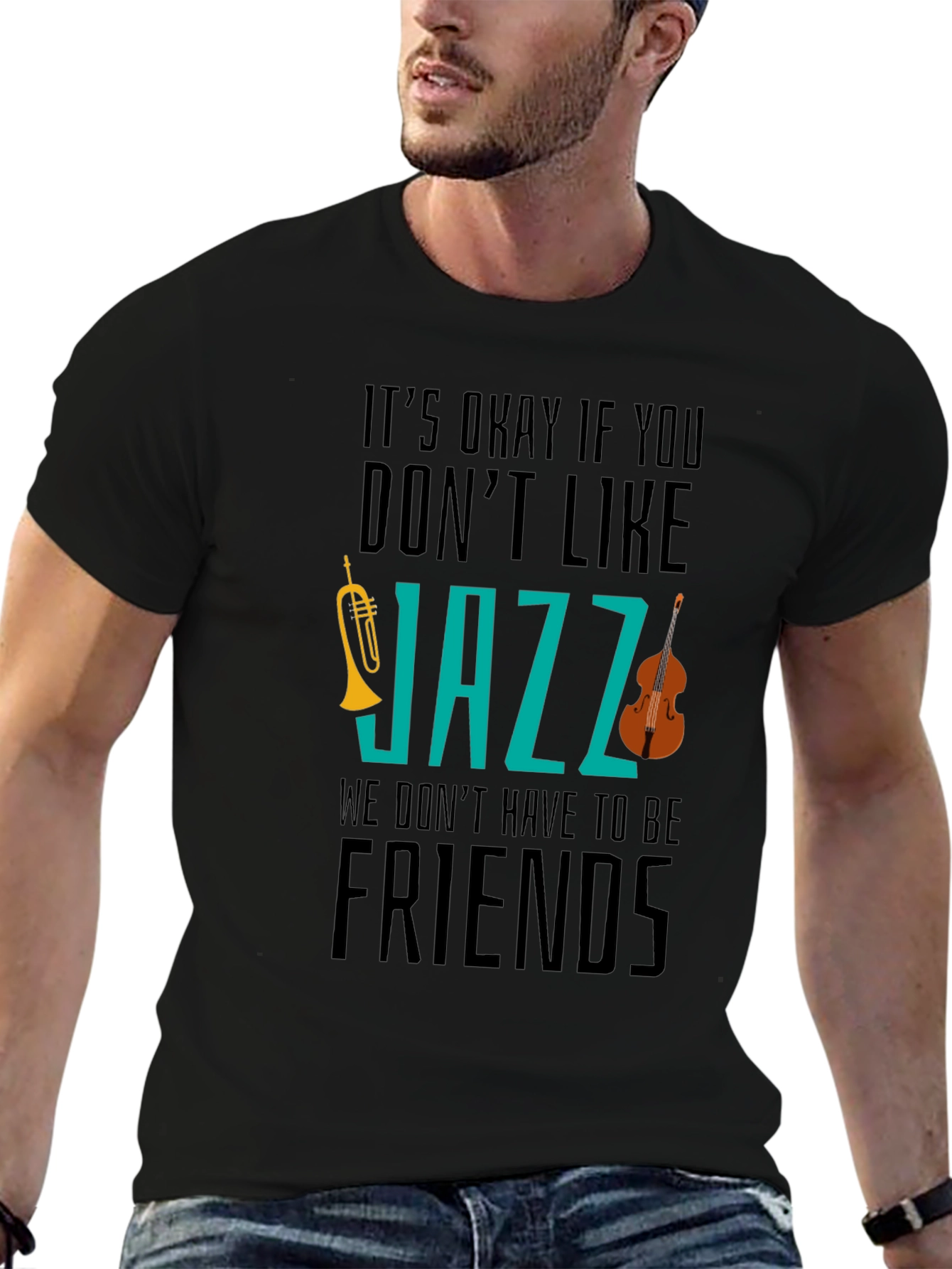 Jazz Music Lover Graphic T-Shirt
