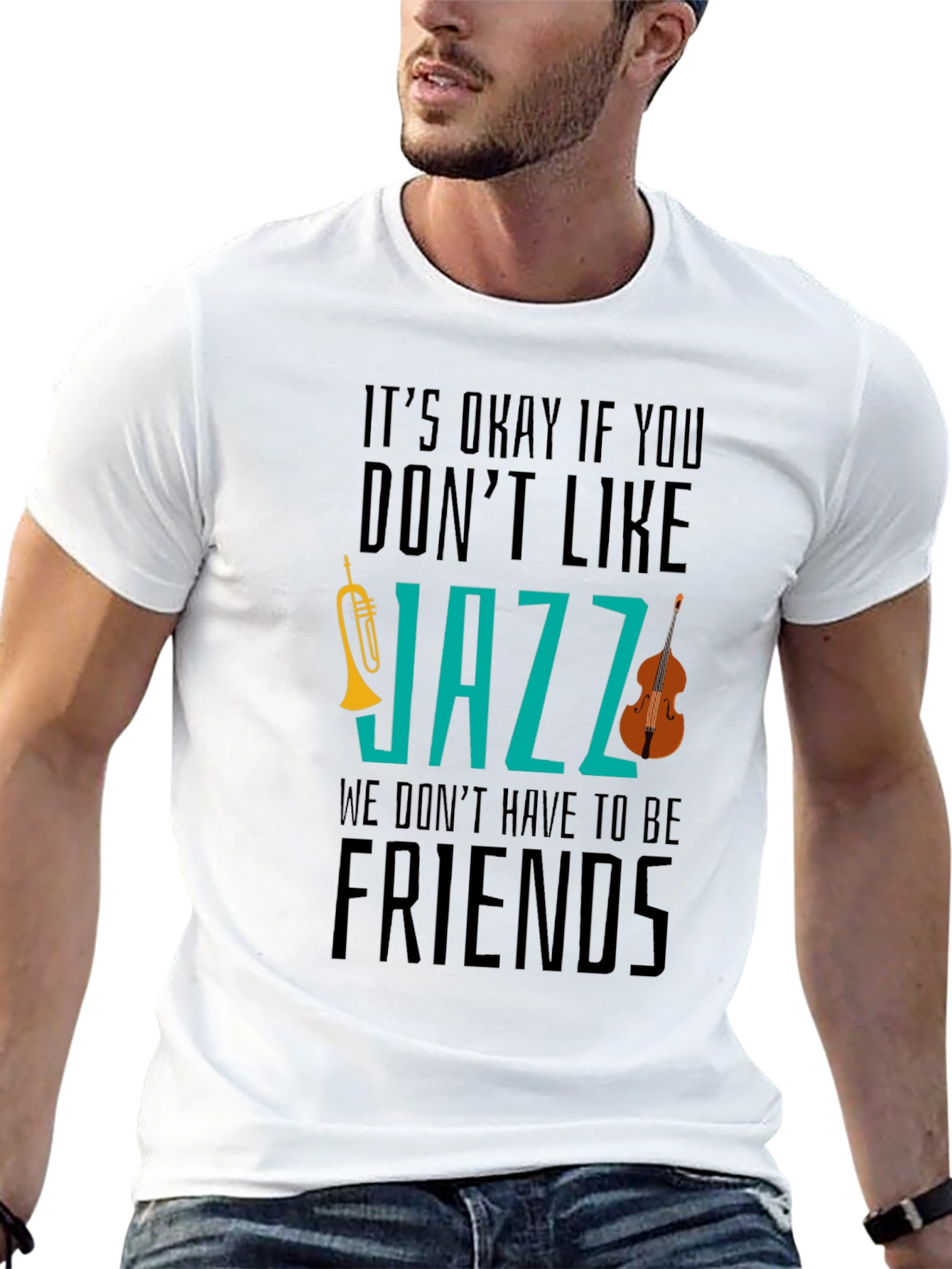 Jazz Music Lover Graphic T-Shirt