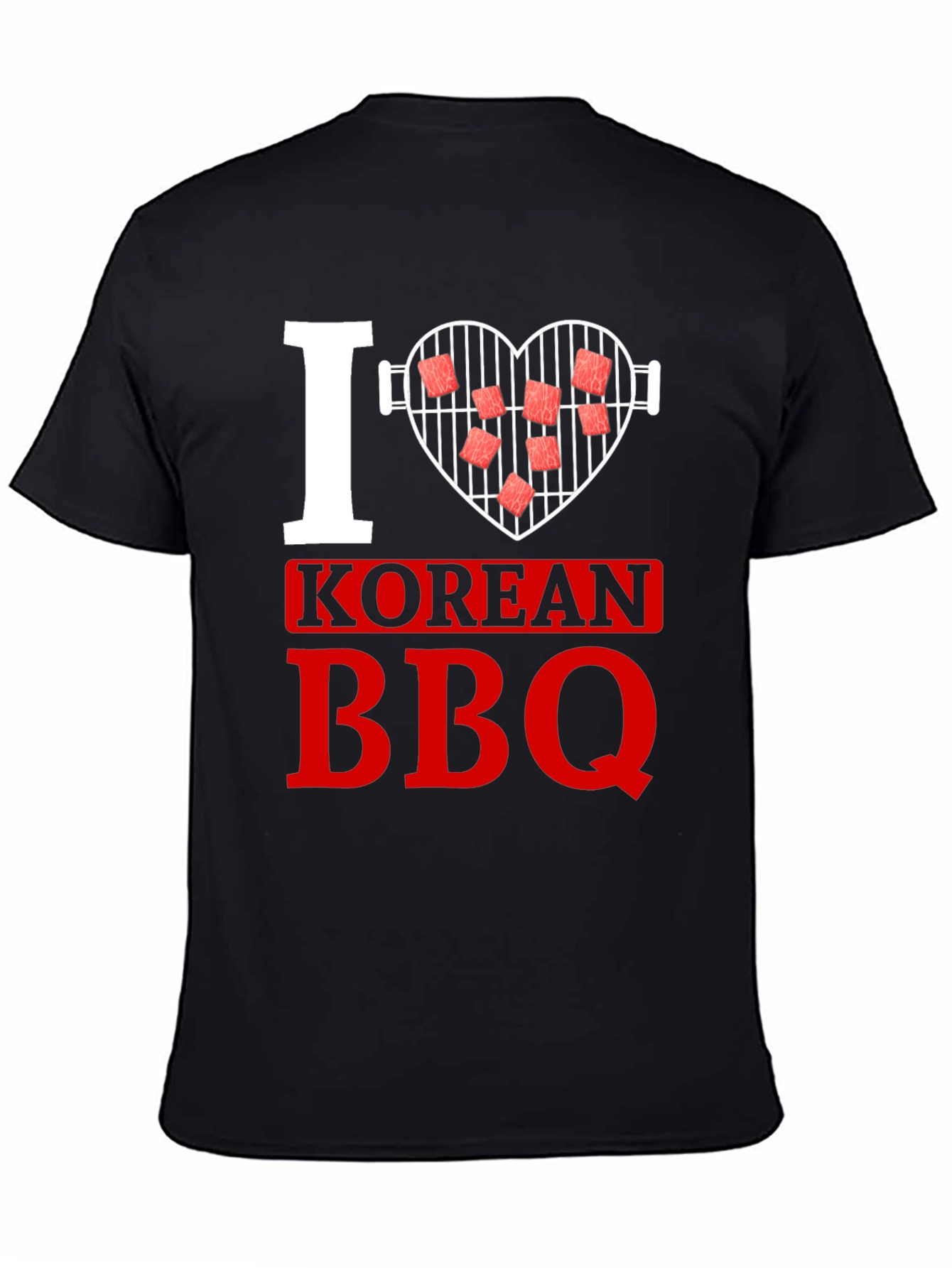 I Love Korean BBQ Graphic T-Shirt
