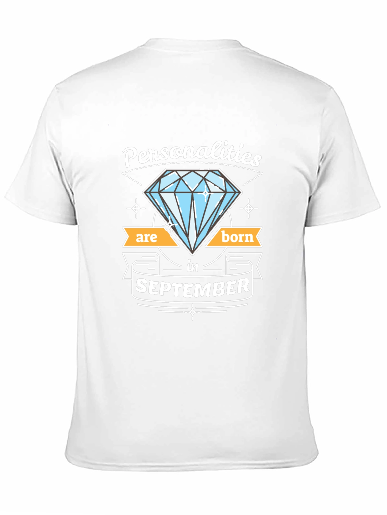 September Birthday Diamond T-Shirt