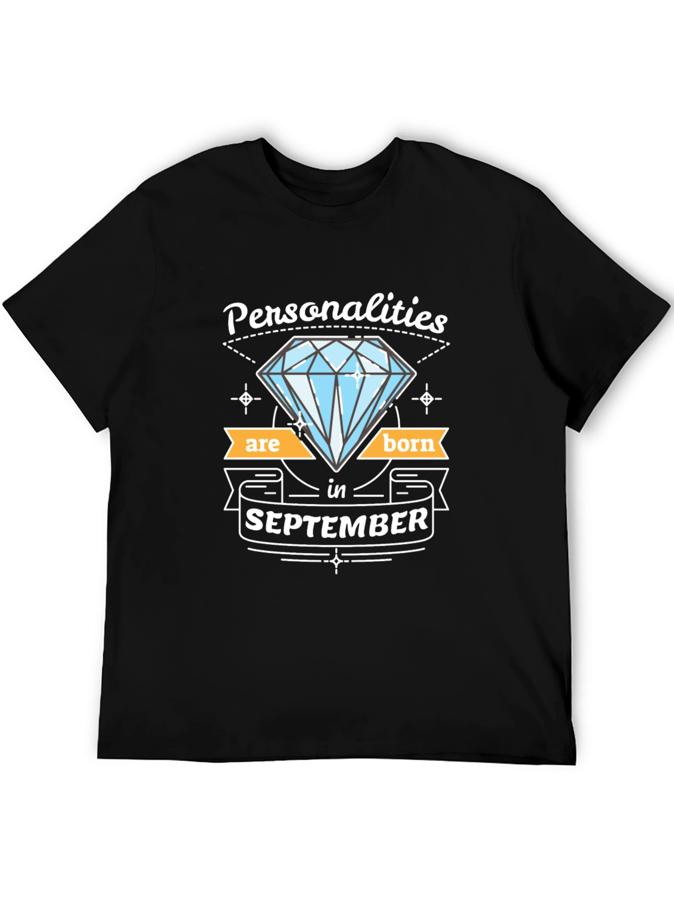 September Birthday Diamond T-Shirt