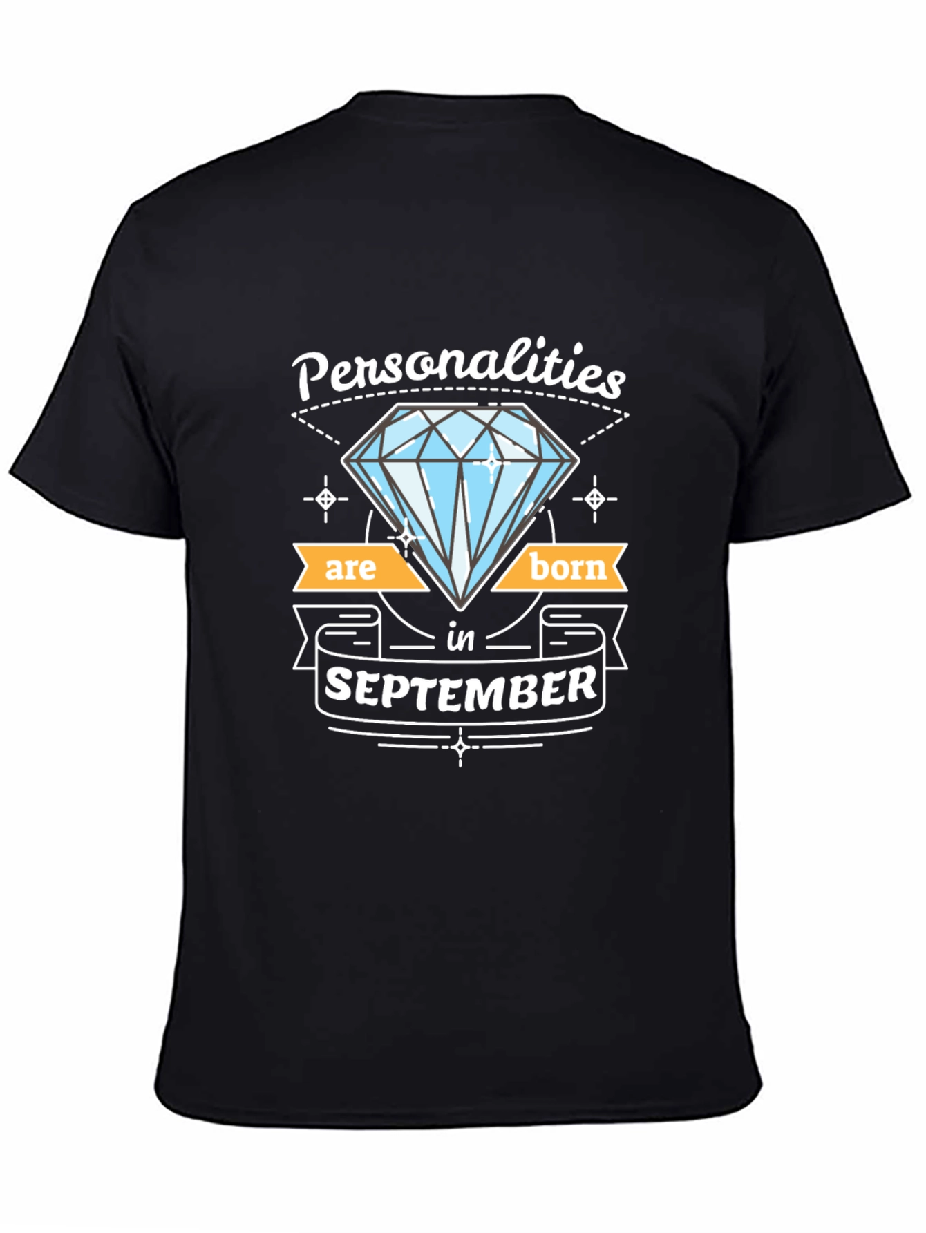 September Birthday Diamond T-Shirt