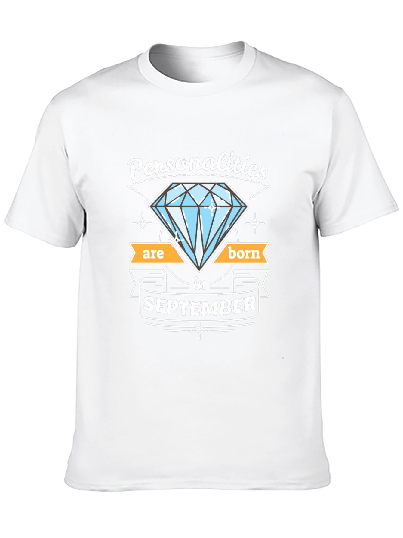 September Birthday Diamond T-Shirt