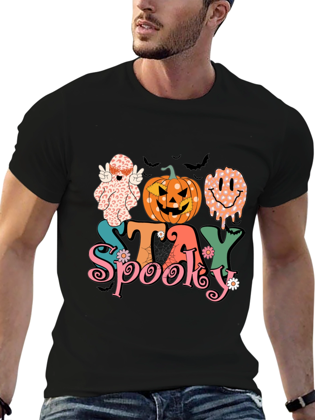 Stay Spooky Halloween Graphic Tee