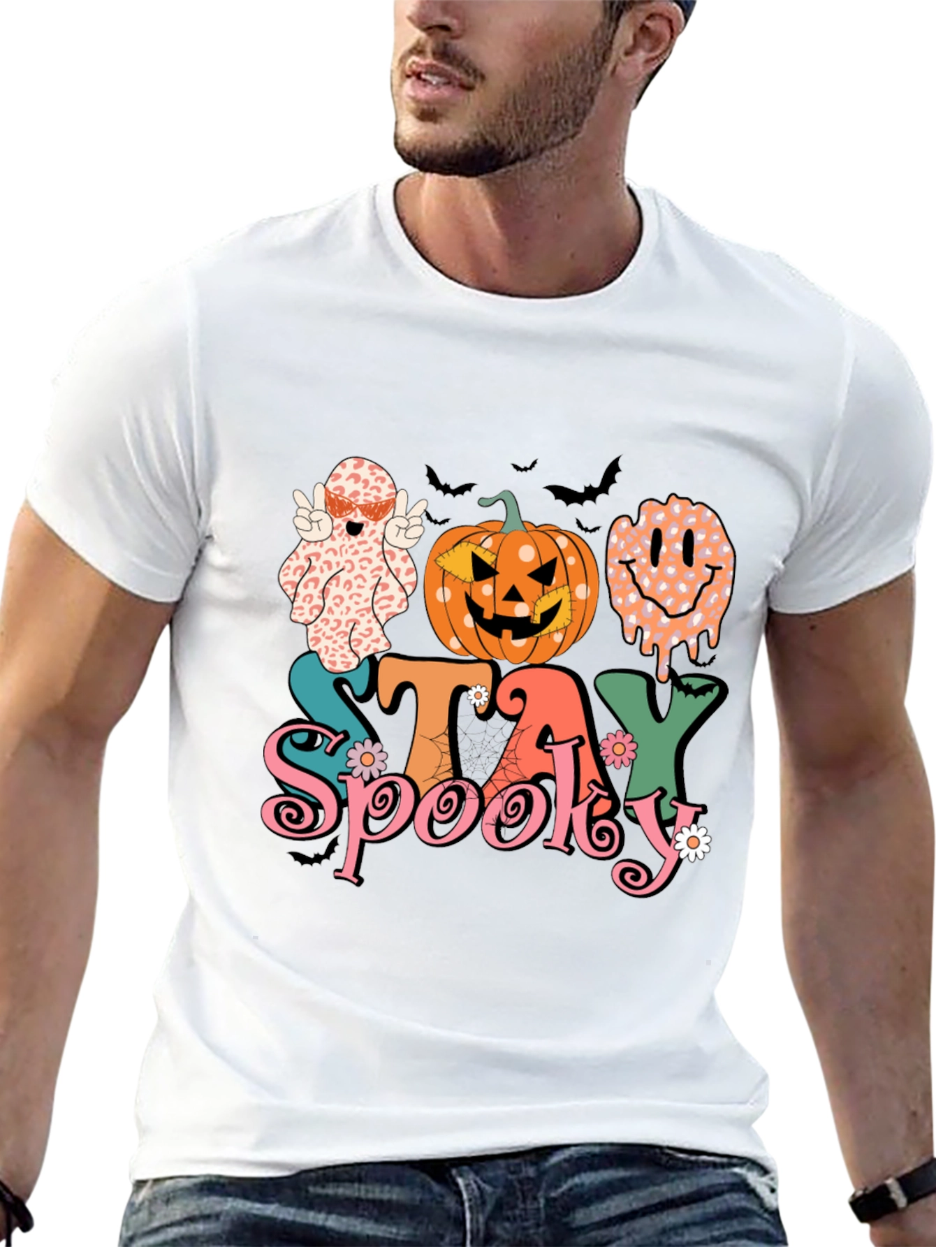 Stay Spooky Halloween Graphic Tee